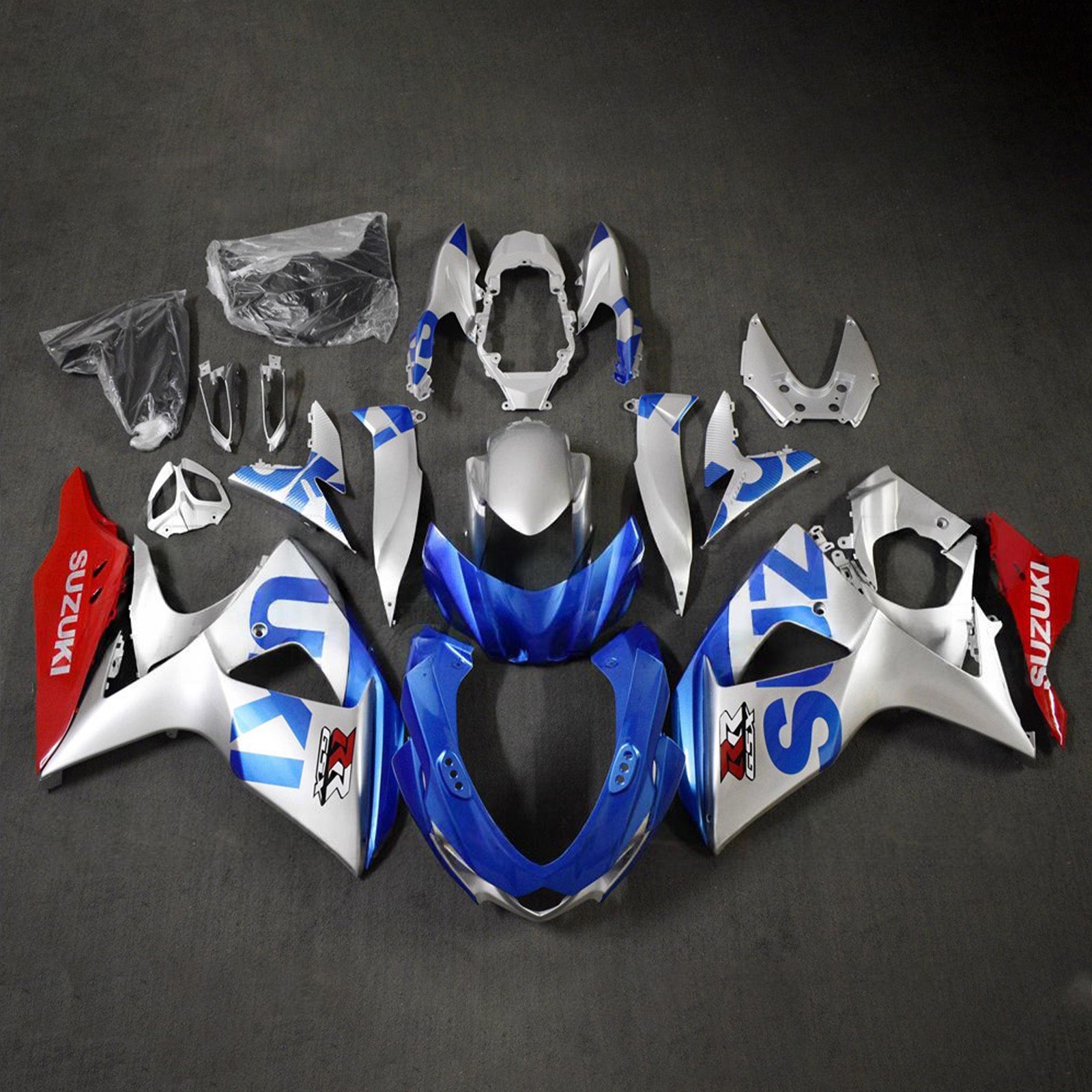 Injection Fairing Kit Bodywork Plastic ABS For Suzuki GSXR1000 2009-2016 K9