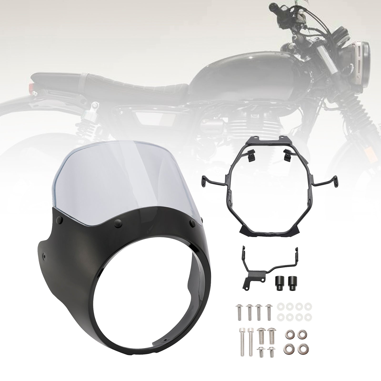 2023-2024 Honda GB350 GB350S vindrutan vindruta strålkastare