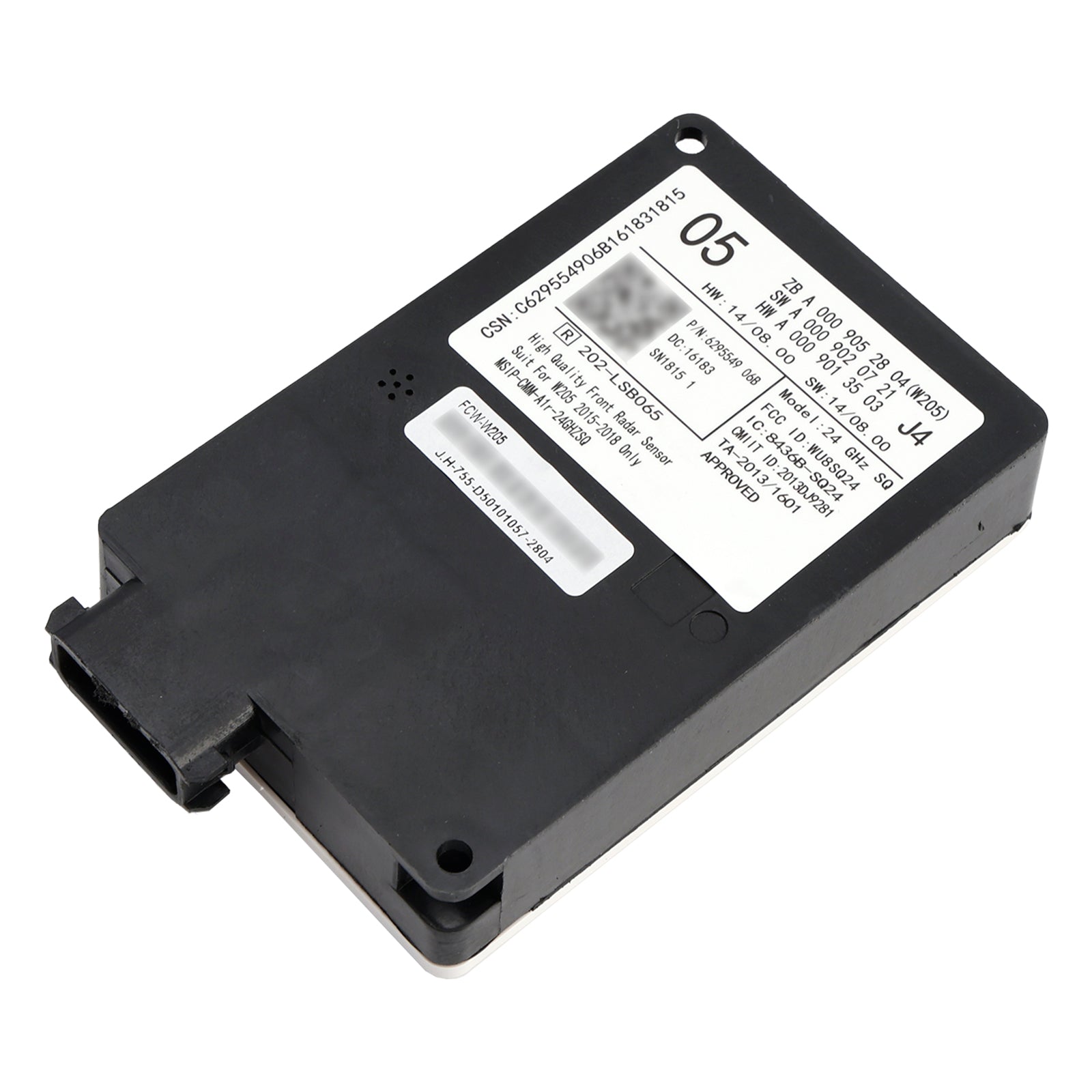 Mercedes C-Klasse 2015-2018 W205 Oude frontradarsensorbesturingseenheid A0009052804 A0009020721