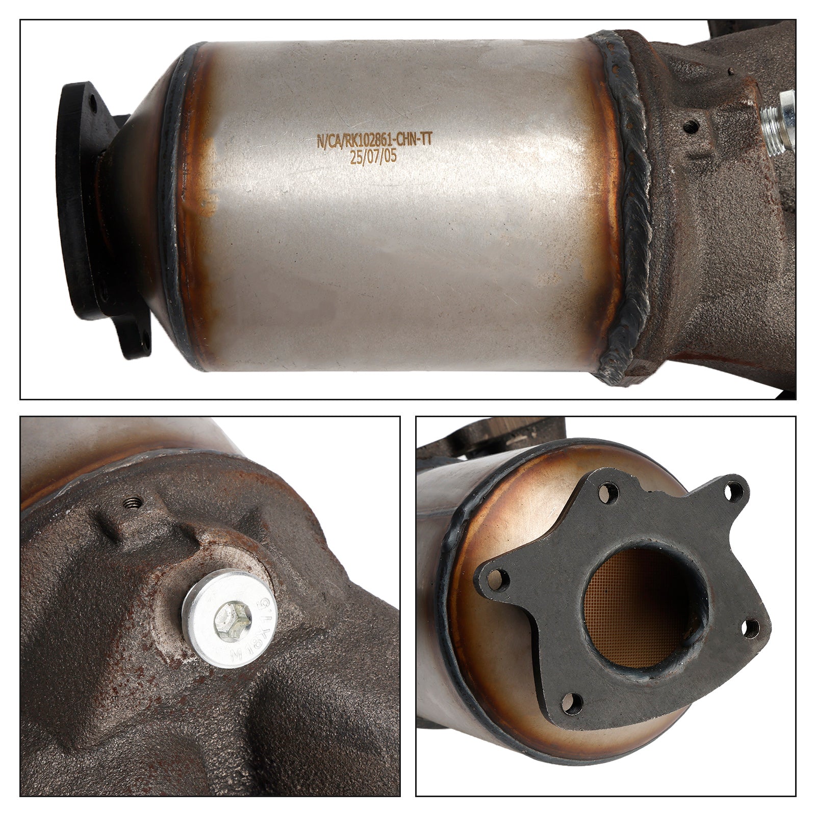 Potrubie katalyzátor pre vauxhall astra f g h corsa c meriva A 1,8