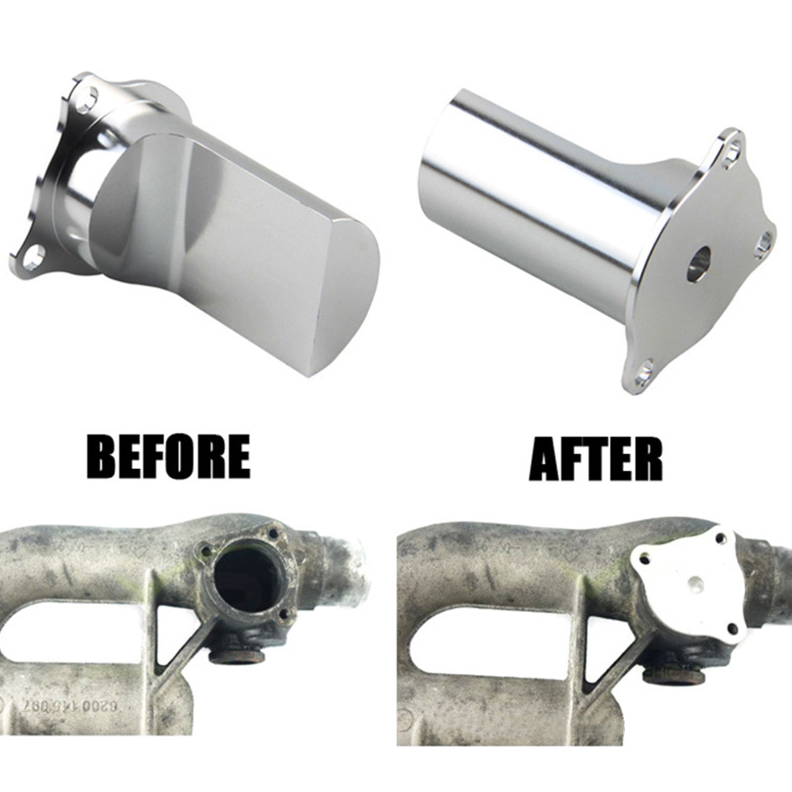 EGR -ventilintaggrenrörsutbyte för Vauxhall Vivaro 1.9 DTI