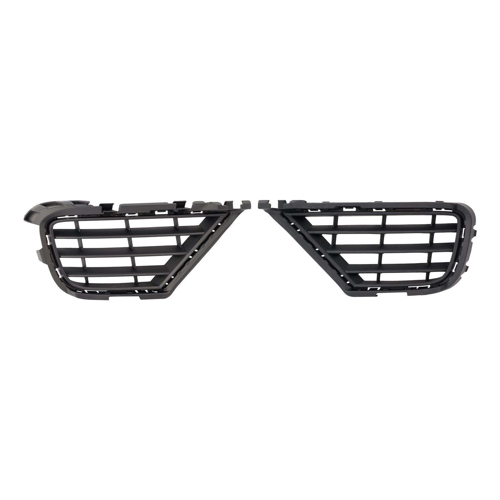 2015-2017 Volkswagen VW Touareg 7P 2PCS Front Nedre tåkelysdeksel Grill Grill