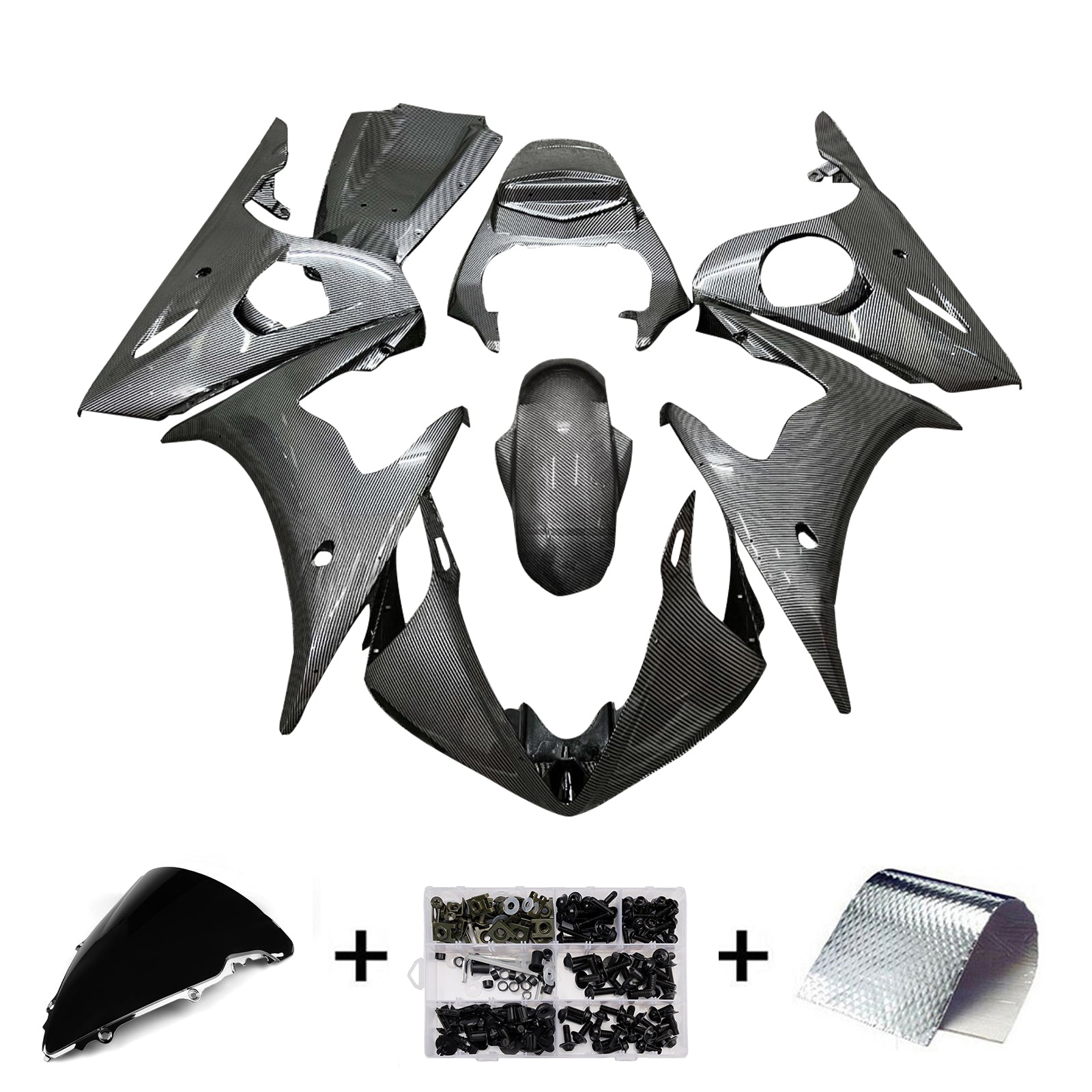 Injection Fairing Kit Bodywork For Yamaha YZFR6 YZF-R6 2005