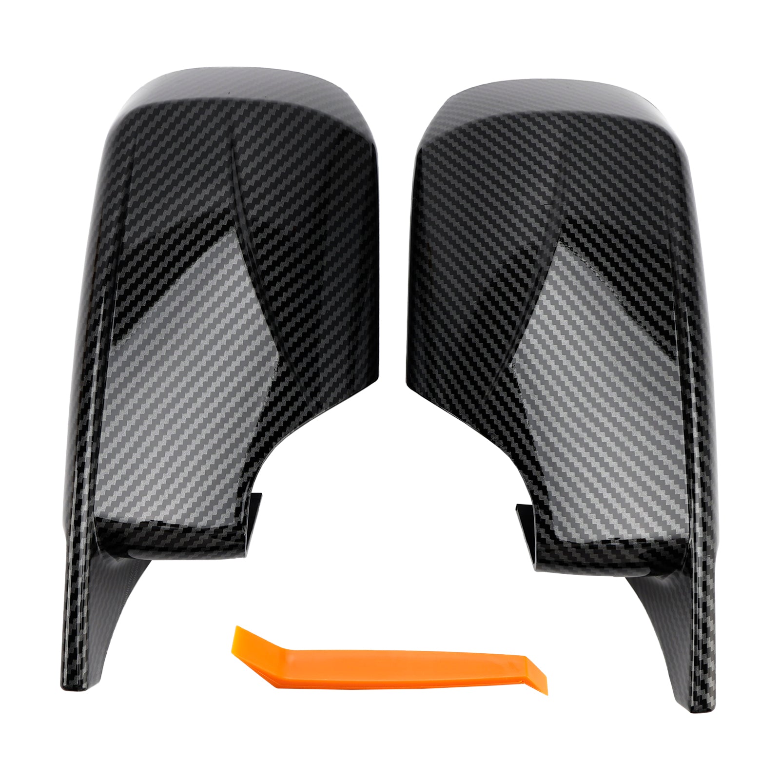 2PCS M Style Wing Car Side Mirror Cover Caps for BMW E46 Sedan E39 4DR 1998-2005