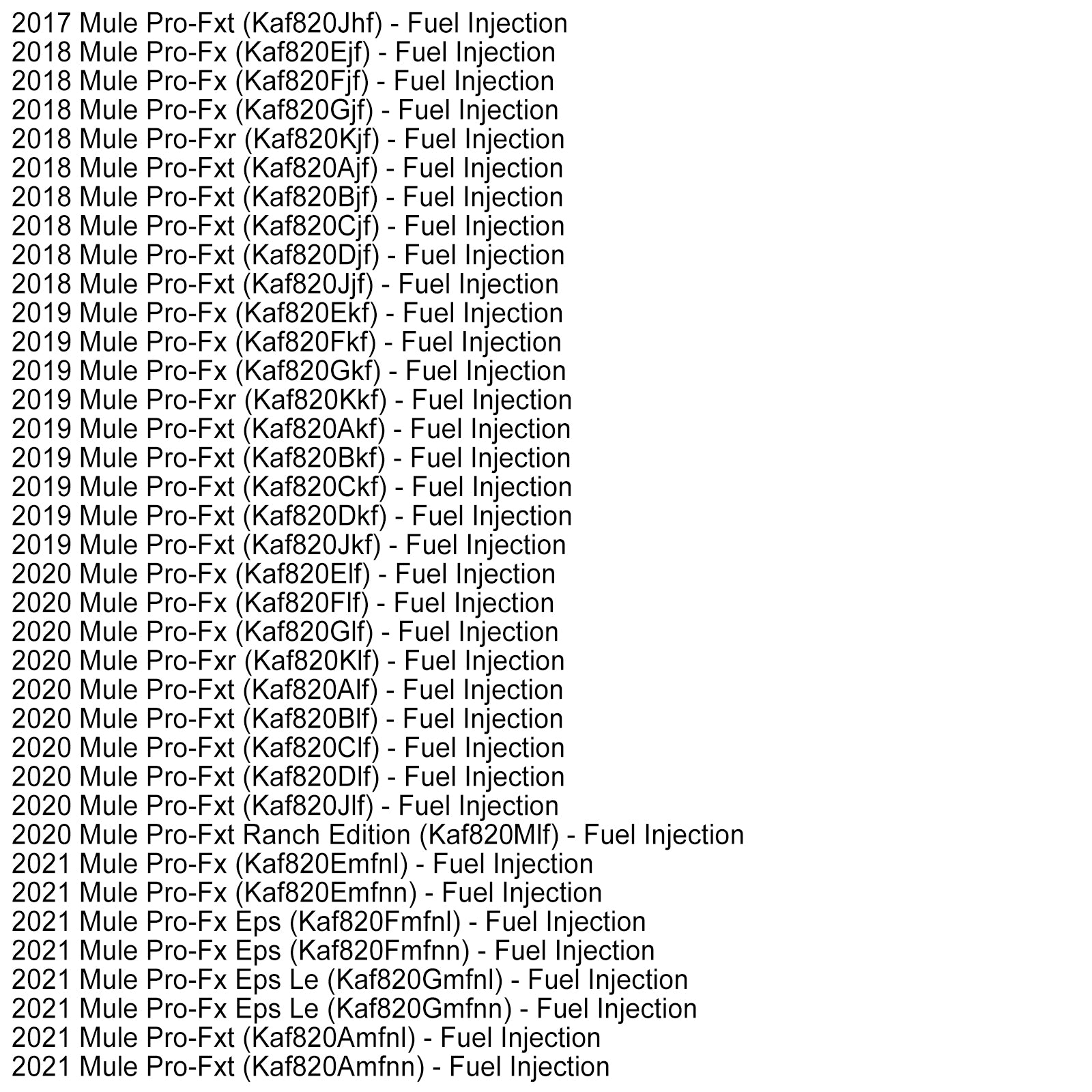 49056-0038 Fuel Injector For Kawasaki Mule PRO FX FXR FXT KAF820 KAF820 EPS