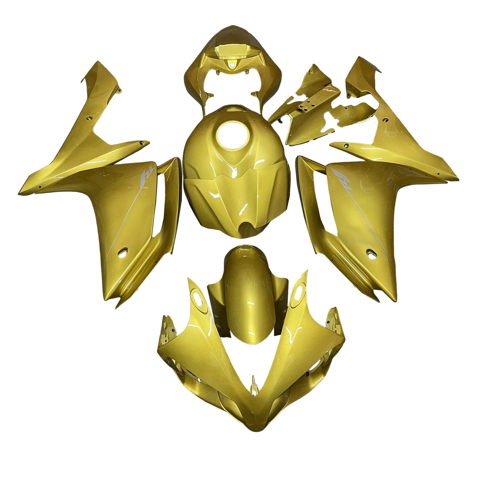 Injection Fairing Kit Bodywork Plastic ABS For Yamaha YZFR1 YZF-R1 2007-2008