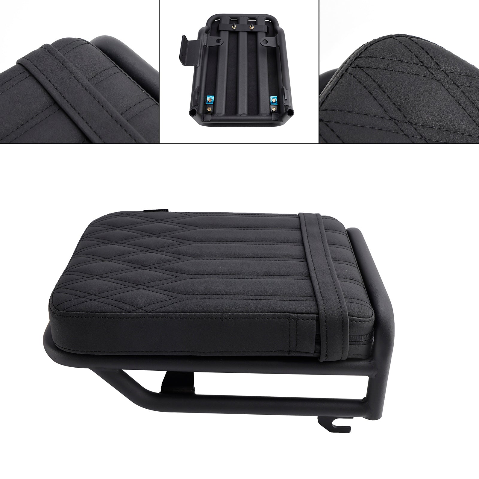 2020-2023 Honda Ct125 Huntercub Rear Passenger Seat Pillion Saddle Flat Blacka