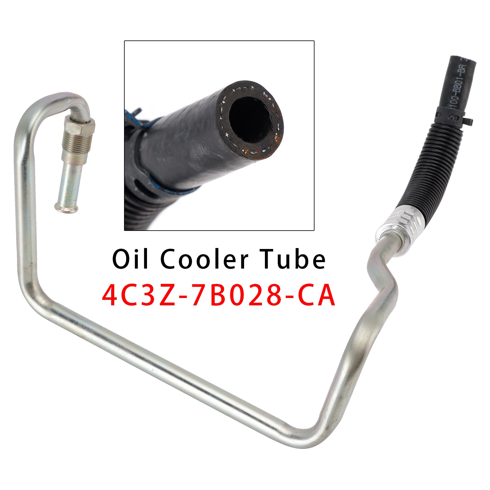 2004 For Ford F-250 Super Duty Transmission Oil Cooler Tube 4C3Z-7B028-CA