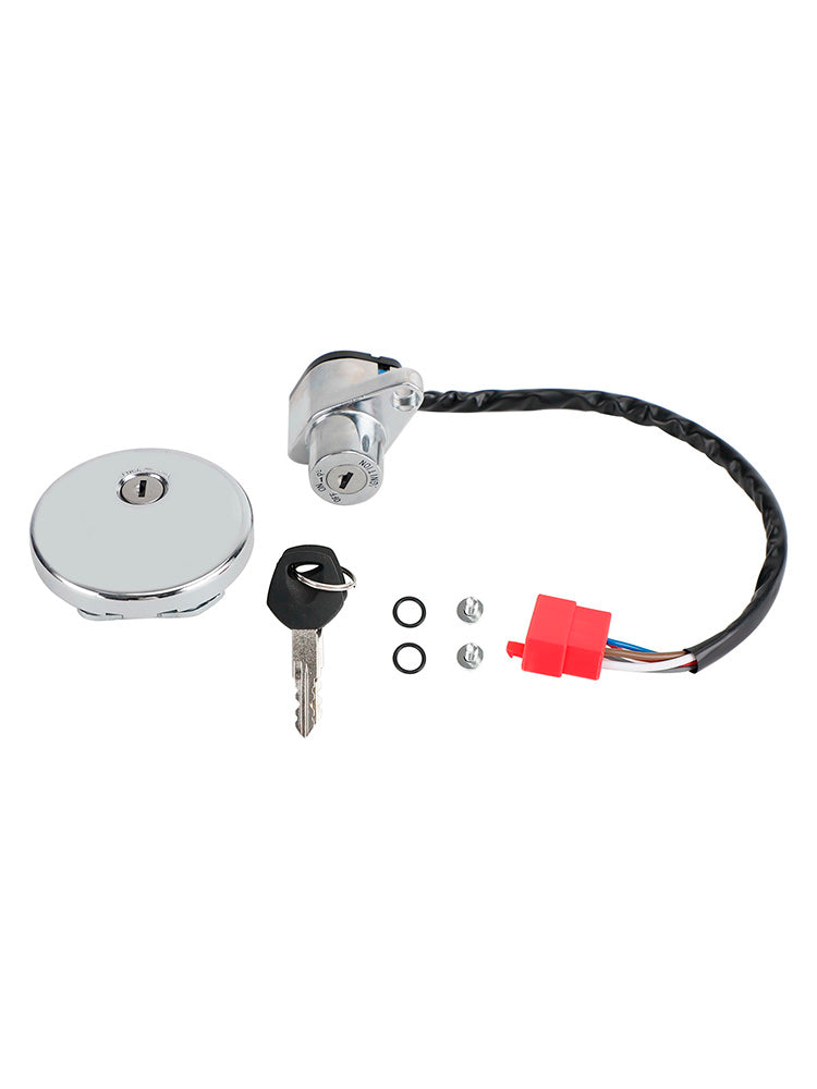 BRÄNSLETANKLOCK & BRYTARE 51049-1103 & 27005-1204 FÖR KAWASAKI VULCAN 500 800 96-01