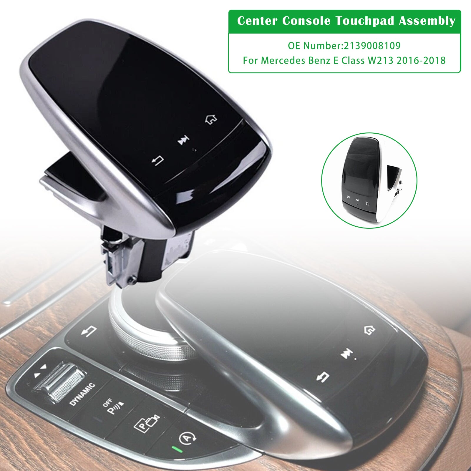 2016-2018 Mercedes Benz E Class W213 Controller Touch Pad Assembly 2139008109