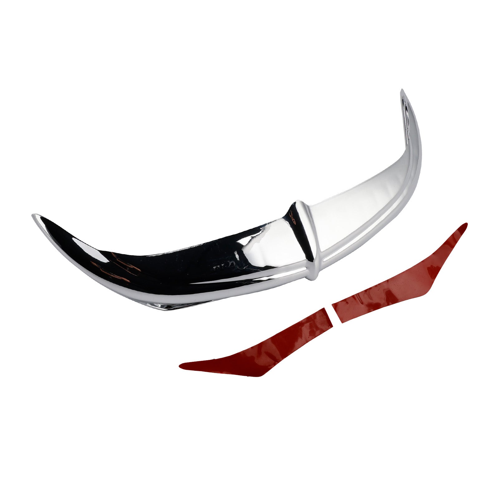 Bat Brow Batwing Fairing Accent Trim For Electra Street Glides Trikes 96-13