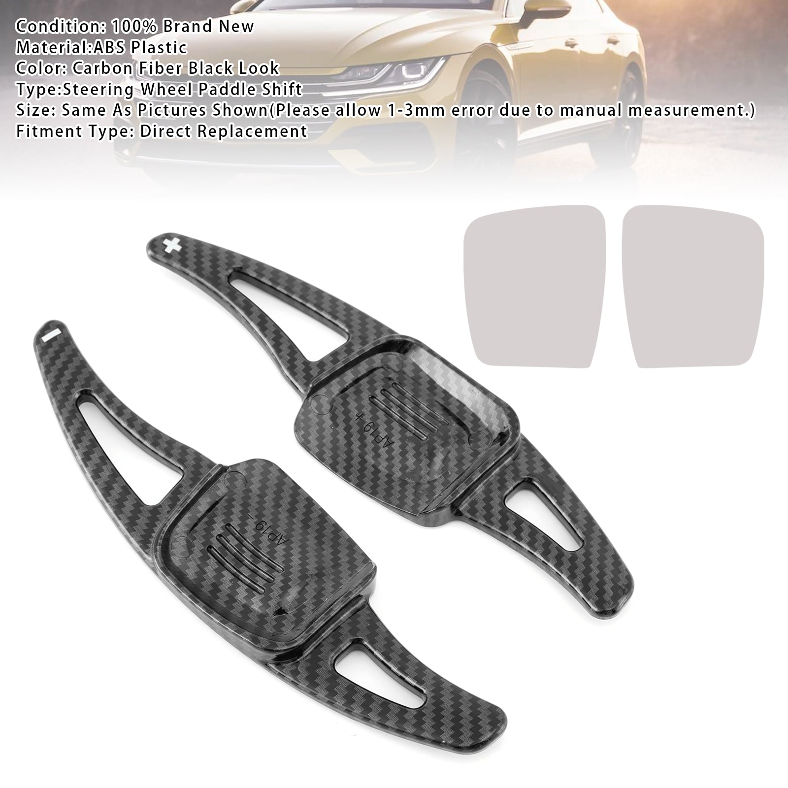 Steering Wheel Paddle Shifter Extension For VW Golf 8 Tiguan