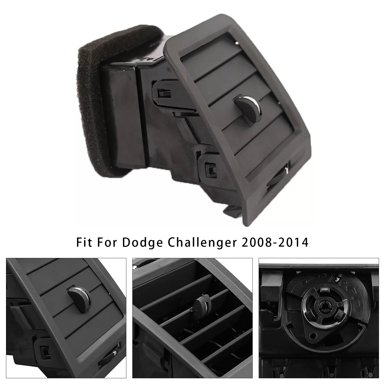 2008-2014 Dodge Challenger côté gauche chauffage climatisation sortie de ventilation 1QL41XDVAA