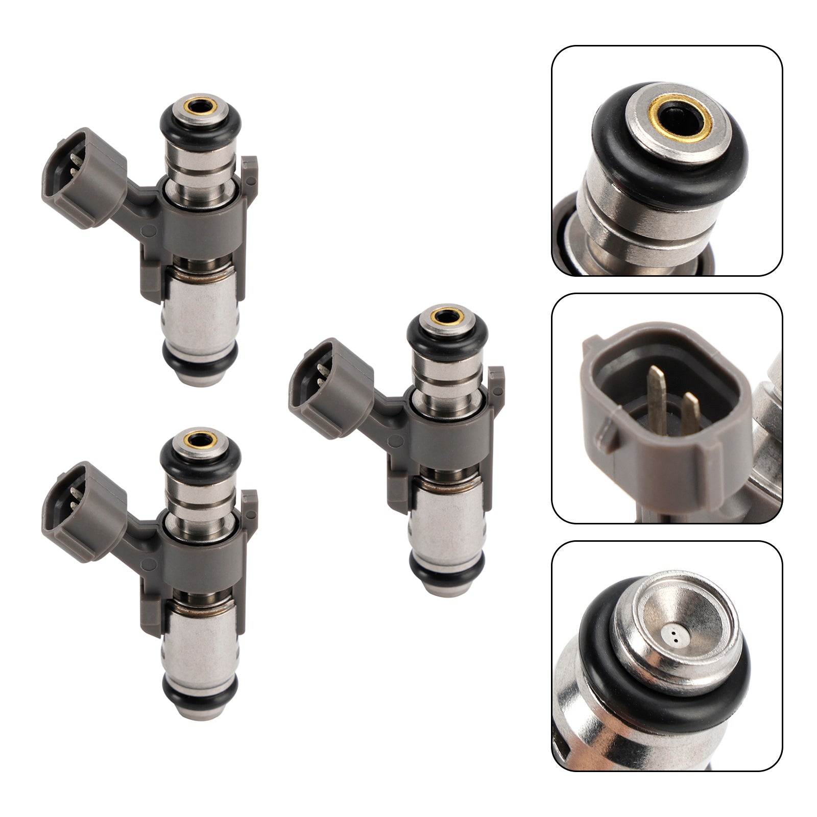 Injecteur de carburant 49056 – 0038, 3 pièces, pour Kawasaki Mule PRO FX FXR FXT KAF820 KAF820 EPS