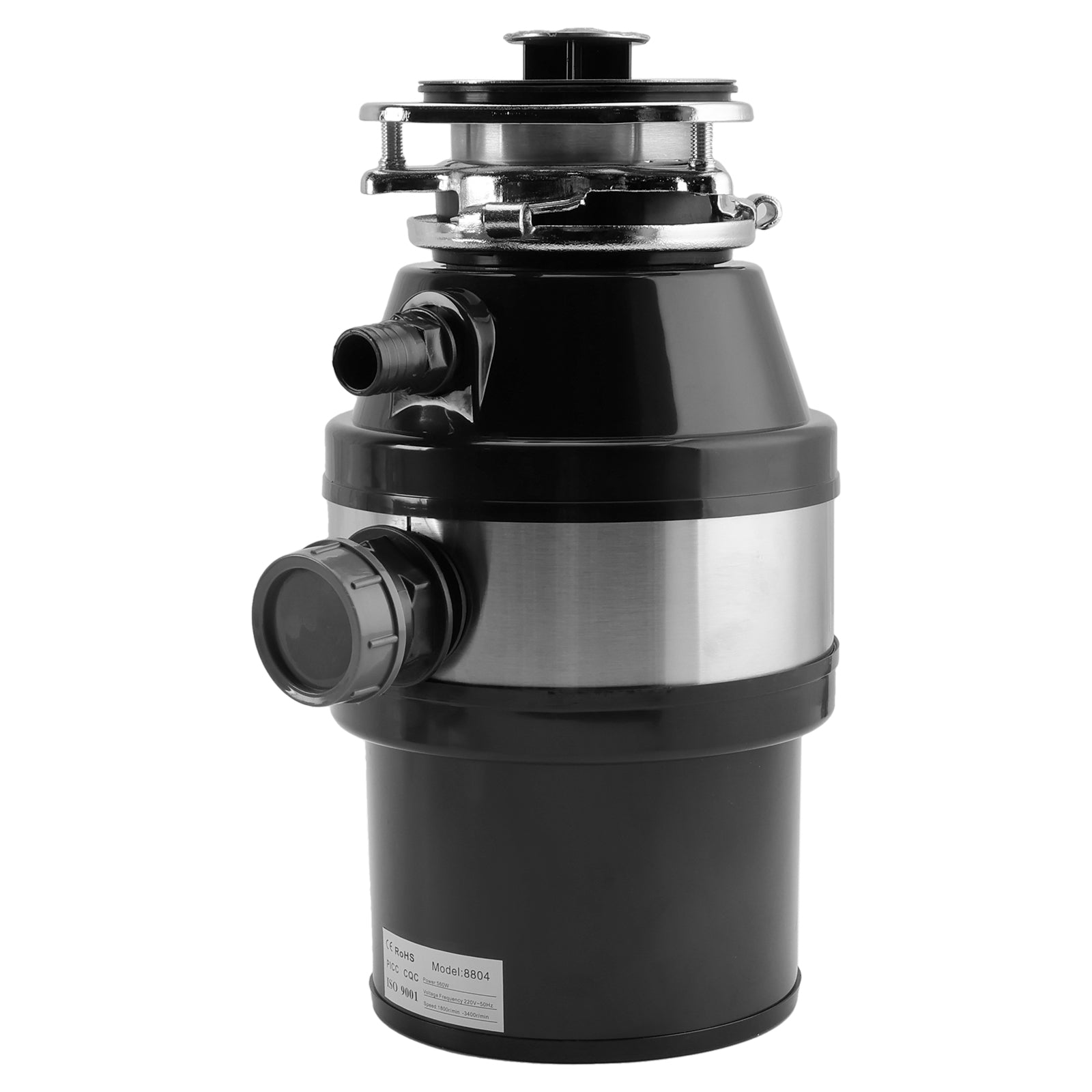 Afvalverwijdering 3/4 HP 2800 RPM Onder gootsteen Keuken Voedselafvalverwijderaar met stekker