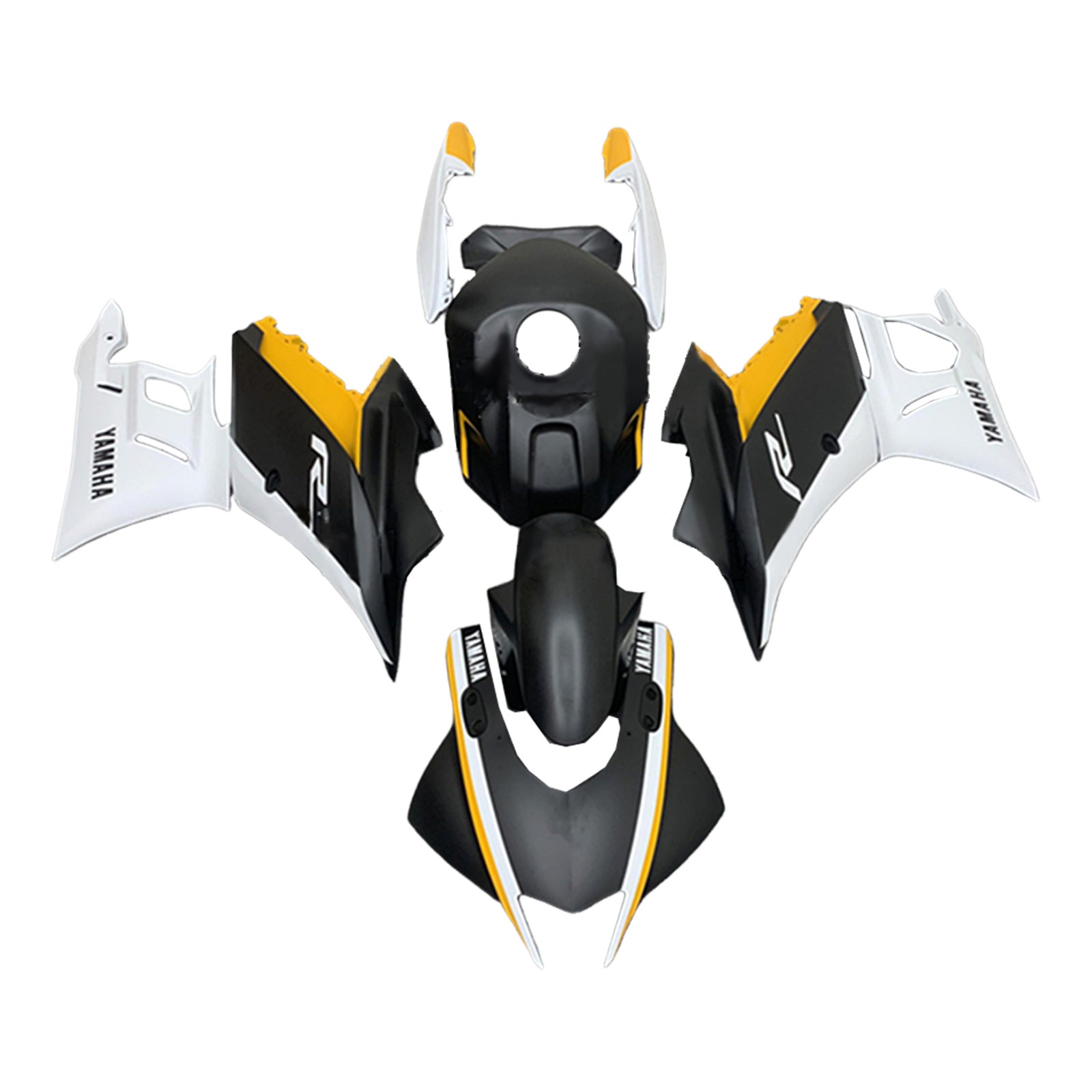 2022-2023 Yamaha YZF-R3 R25 Injectiekuipset Carrosserie Kunststof ABS