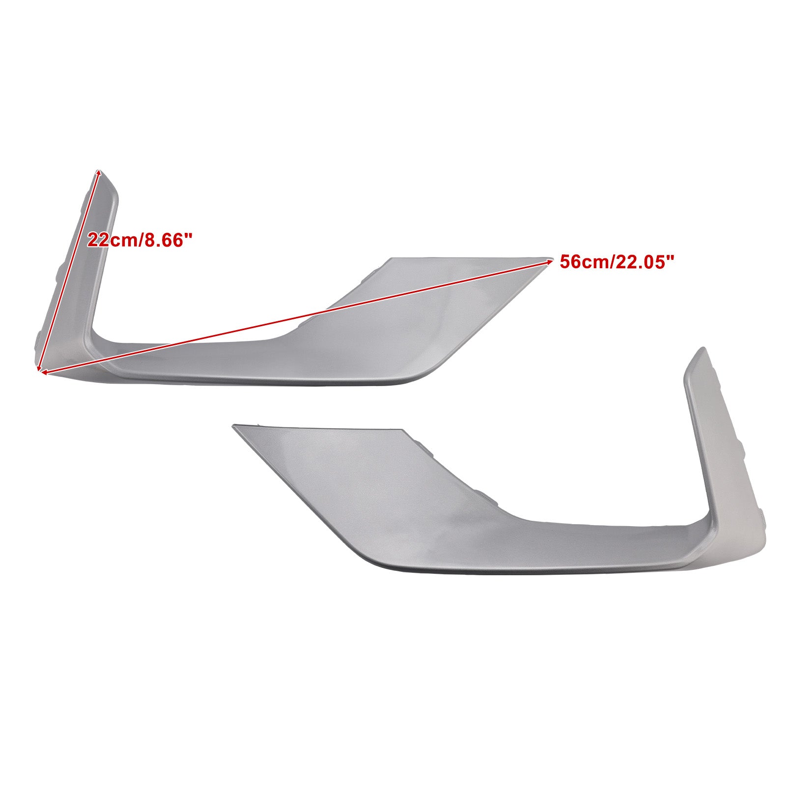 2018-2021 Ford Focus ST + ST Line MK4 Silver Dimljus Surround Grill Trim
