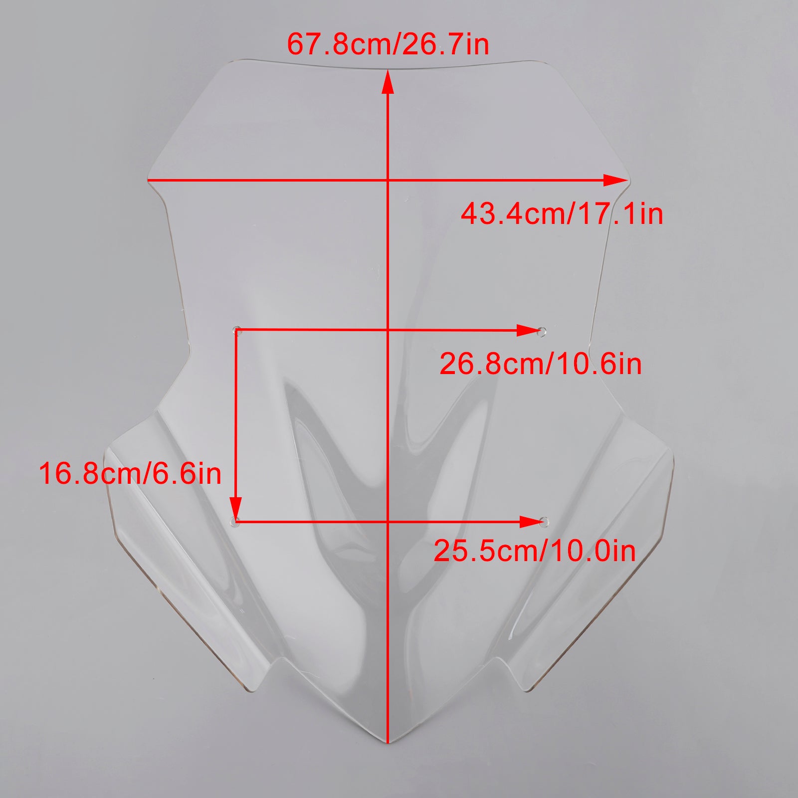 2022-2024 YAMAHA T-MAX 560 ABS Motorvoorruit Voorruit