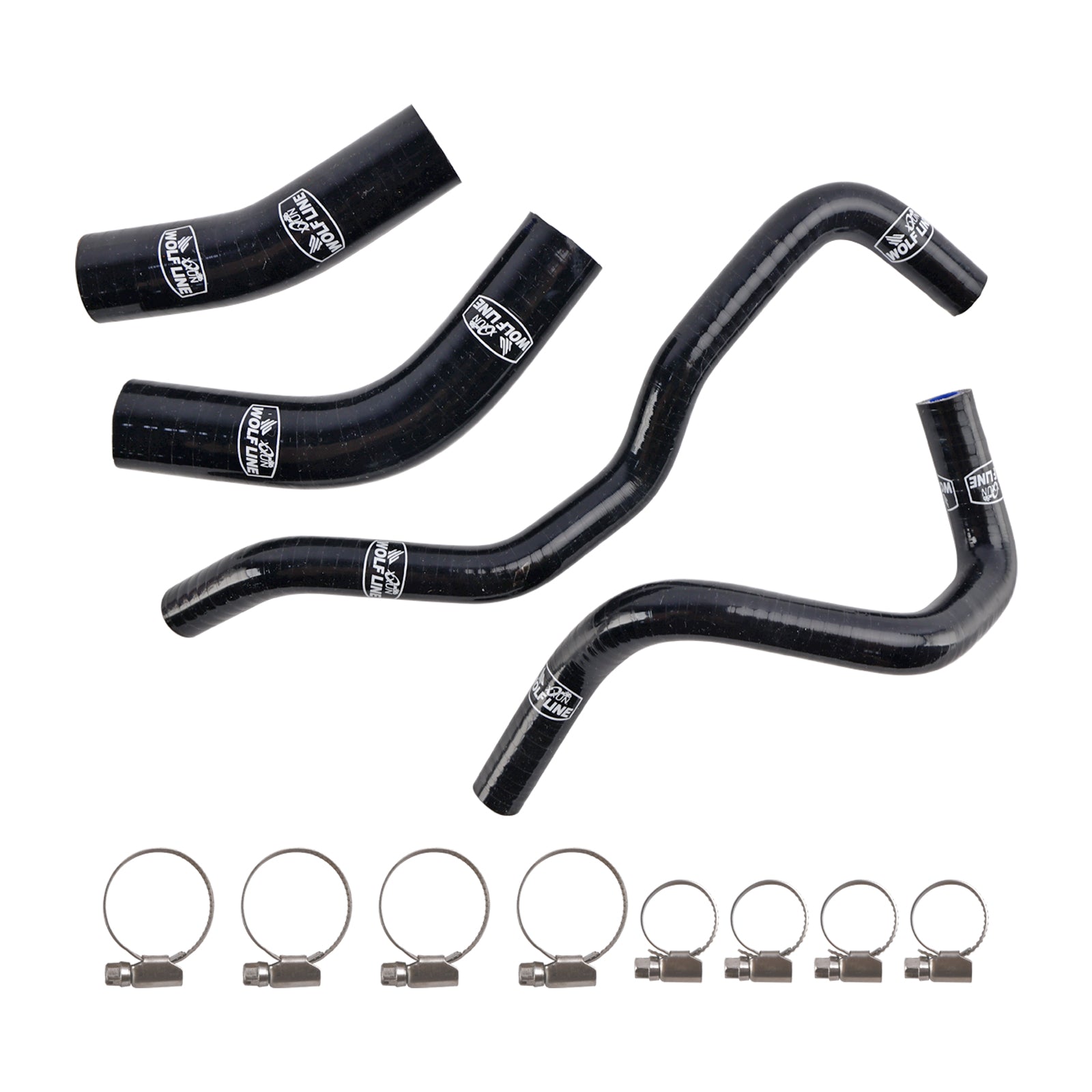 Kit de durites de refroidissement de radiateur en silicone pour Yamaha Tenere 700 2019-2024