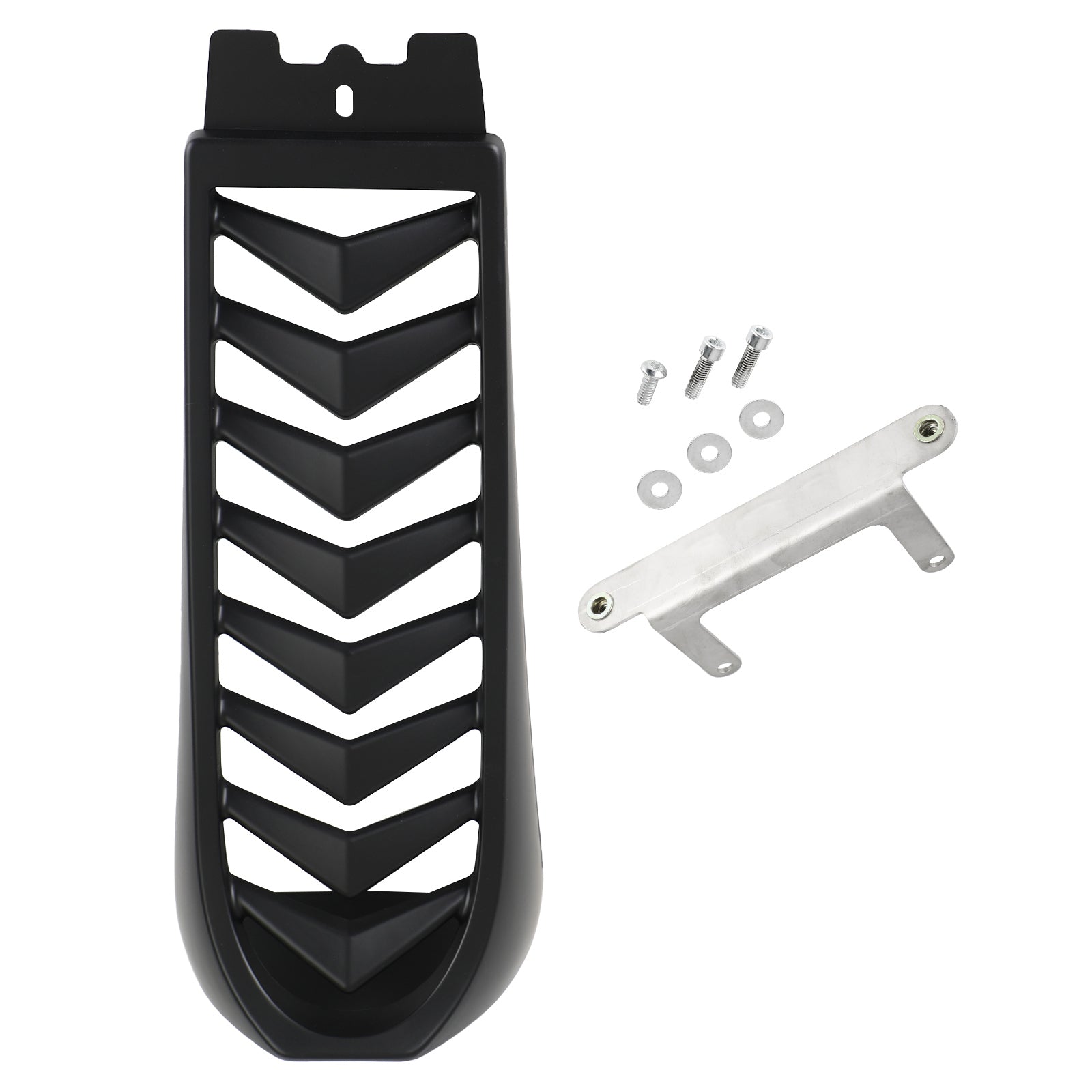 2018-2022 Softail Breakout Fat Bob Front Chin Spoiler Lower Radiator Cover Black