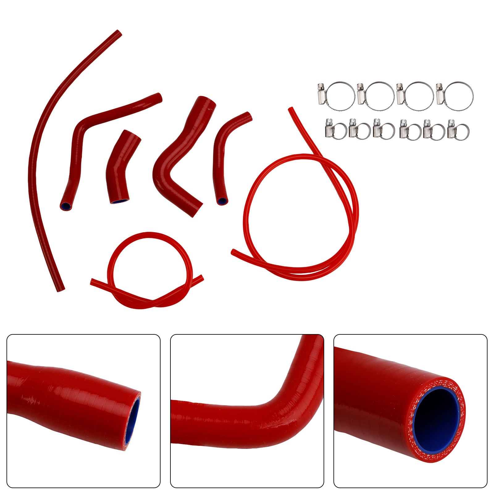 2021-2025 Aprilia RS 660 RS660 Silicone Radiator coolant Hose
