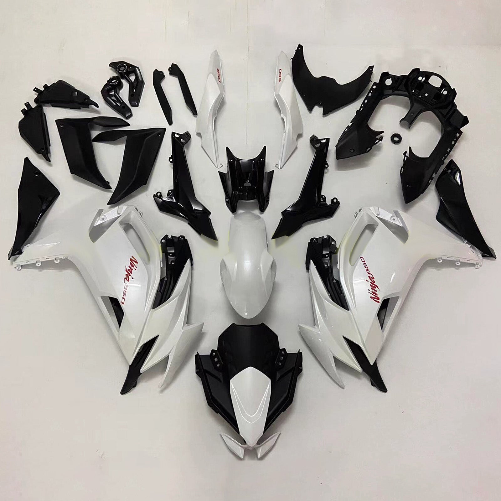 Injection Fairing Kit Bodywork Plastic ABS fit For Kawasaki ER-6F Ninja650R 2017-2019