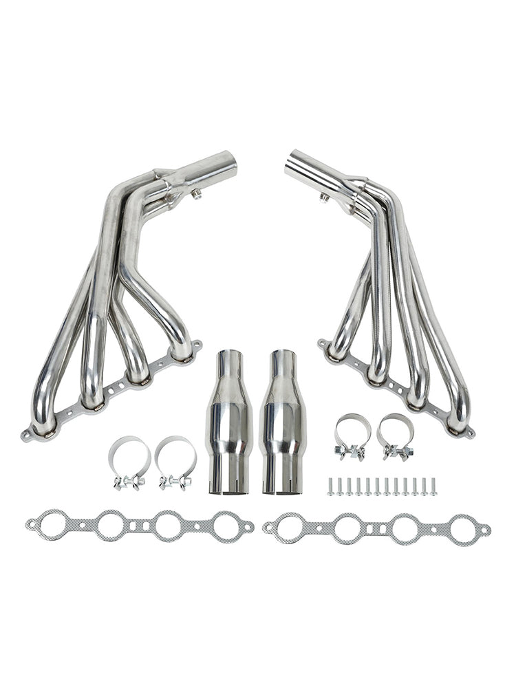 Long Tube Stainless Manifold Headers Fit Chevy Camaro SS LS3 6.2L V8 2010-2015