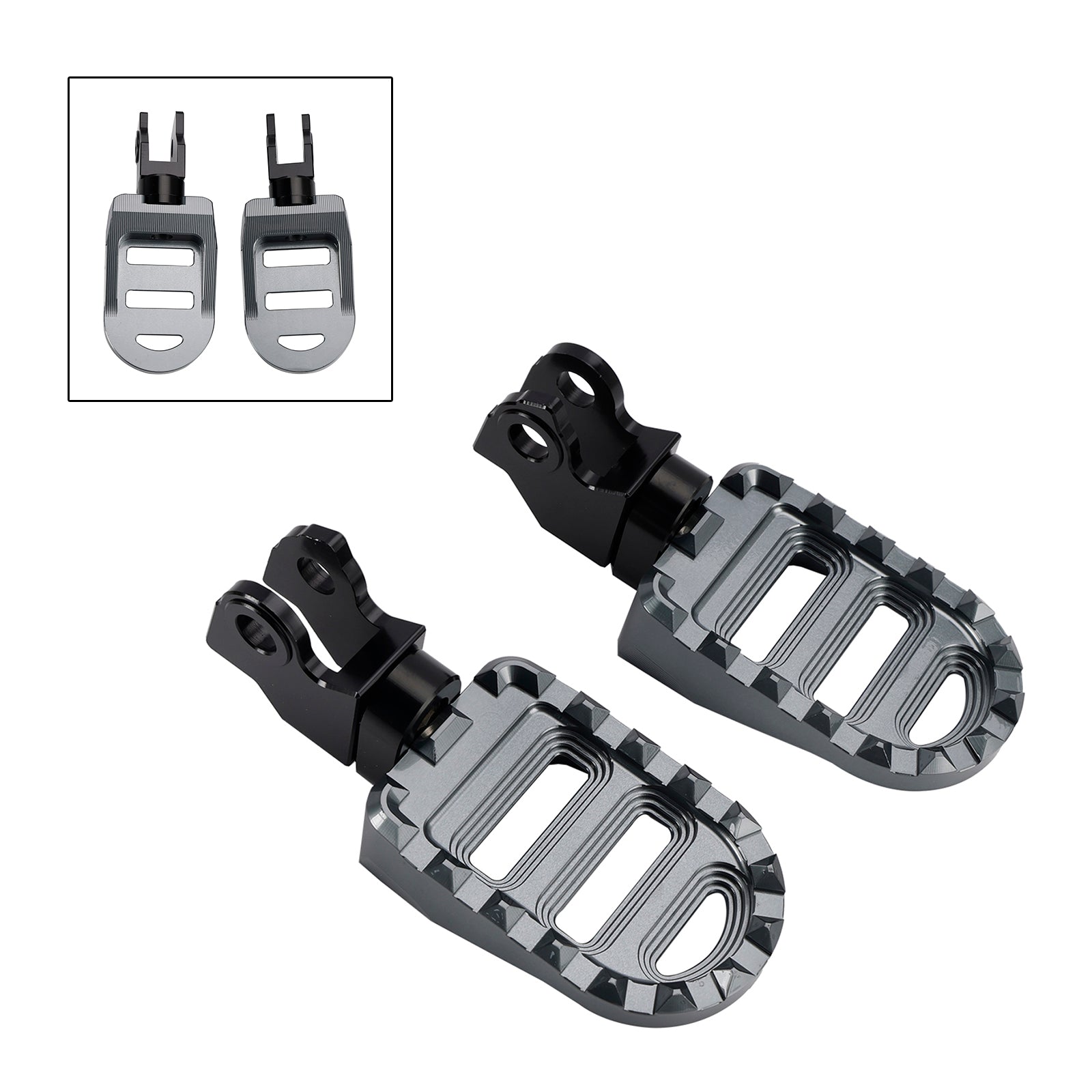 Pegs de pé de frente para os pés da frente Faixa para Honda CL250 CL300 CL500 TRAIL 125 2023-2024