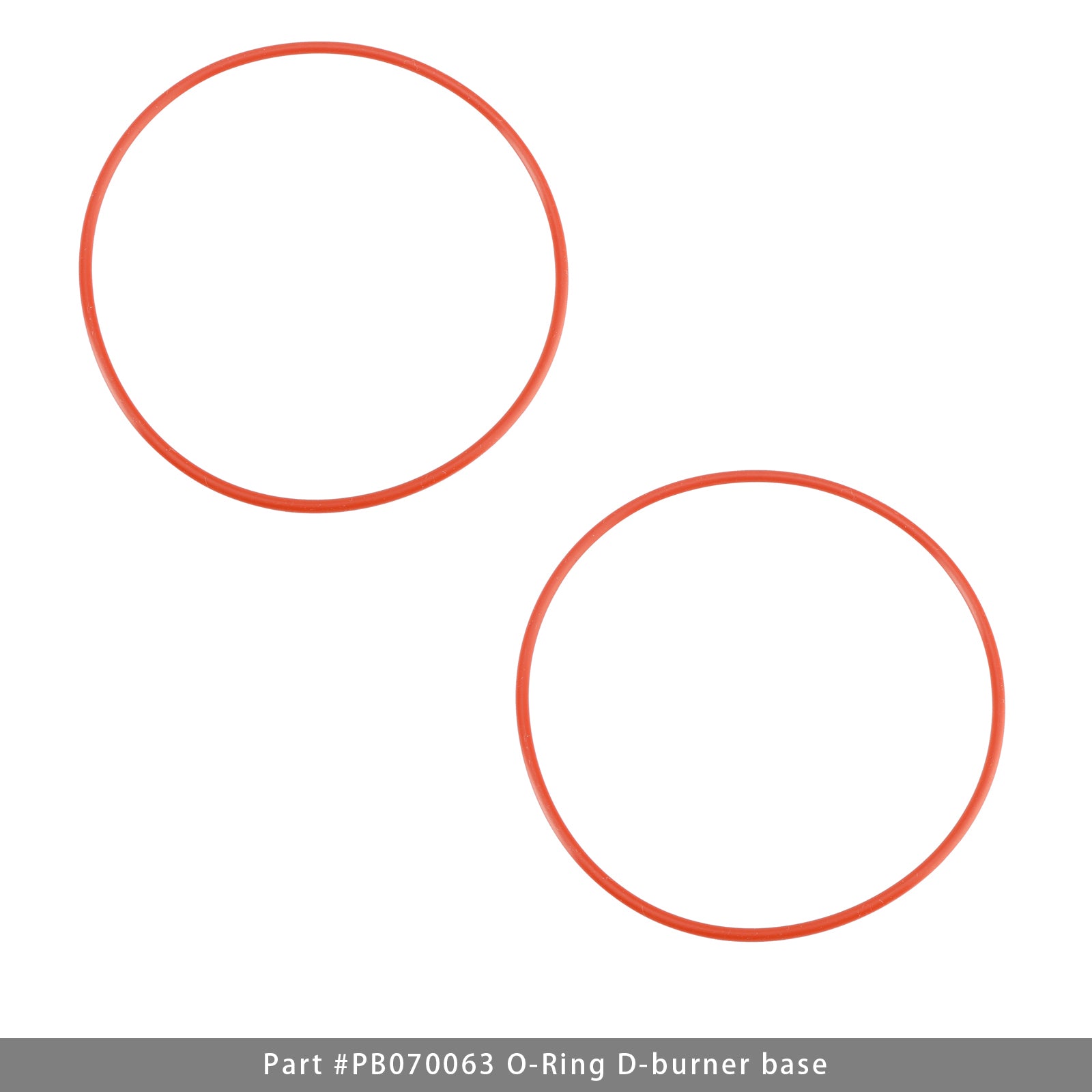 PB070063 O-ring D-branderbasis voor branderbasis (D) 2 STUKS