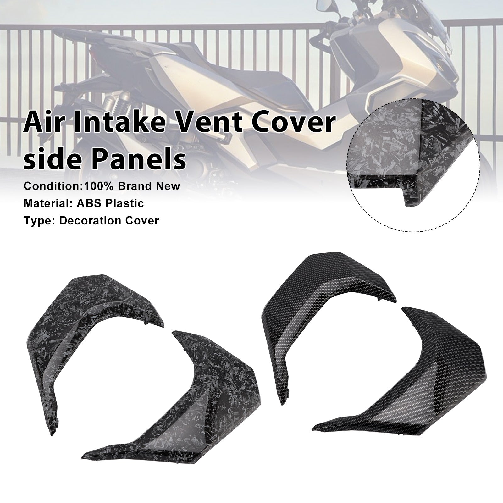 2022-2025 Honda ADV 350 Air Intake Vent Cover Side Panels Fairing