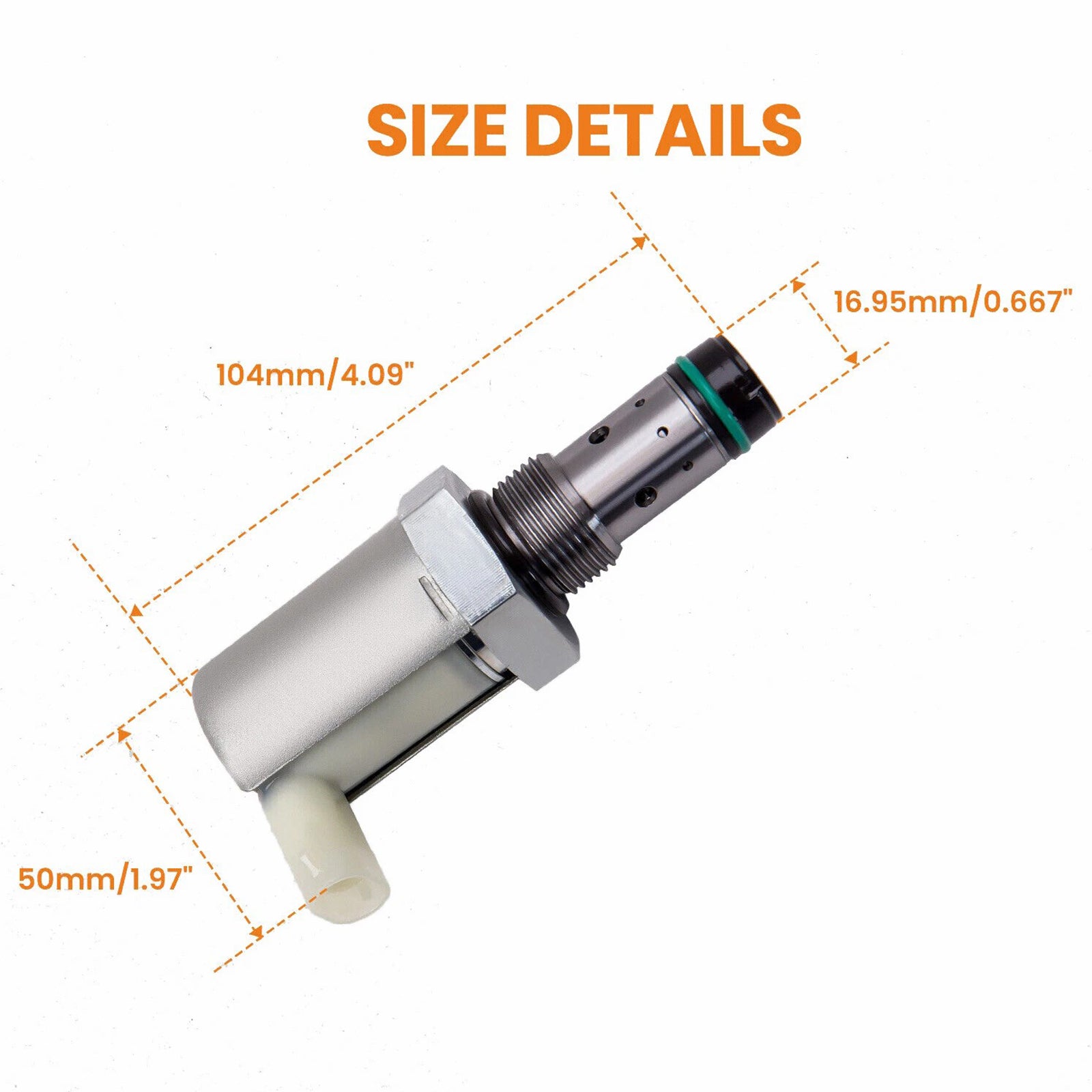 Valve de régulateur de pression d'injection IPR 5C3Z9C968CA pour 2005-2010 6.0L PowerStroke