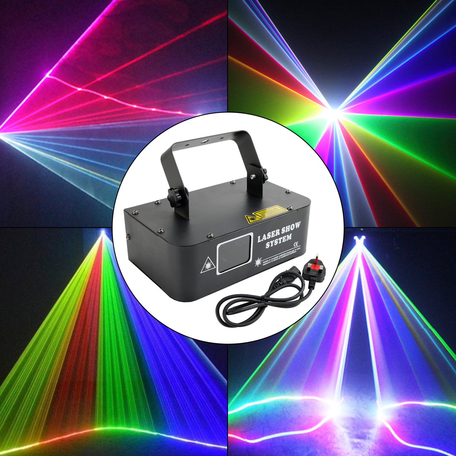 500 mW RGB laserstraalprojectorlicht DMX-scan Disco Party Show podiumverlichting