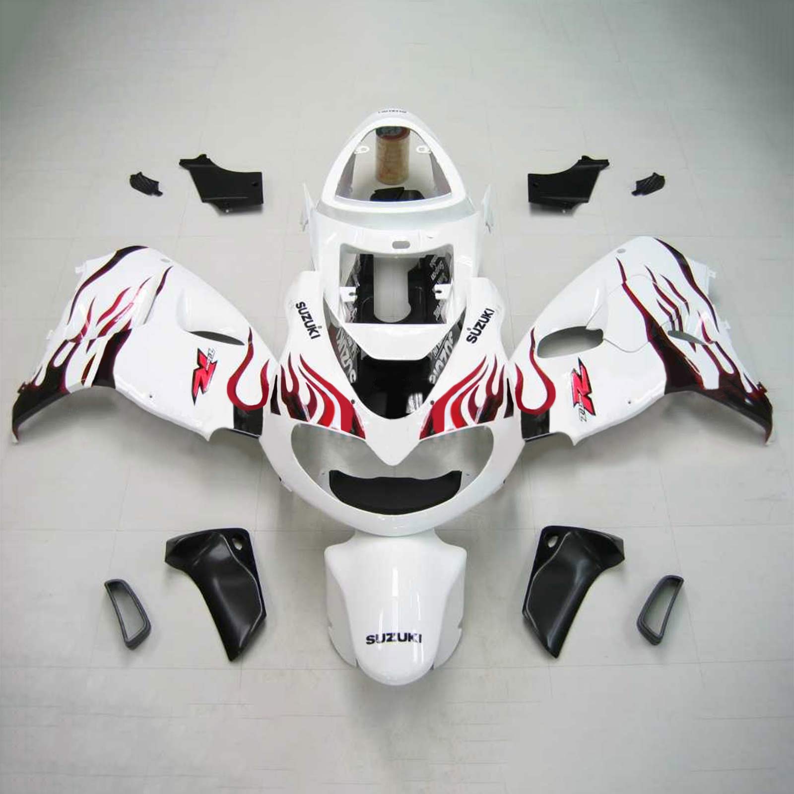 1998-2003 Suzuki TL1000R Amotopart Injection Fairing Kit Bodywork Plastic ABS #128
