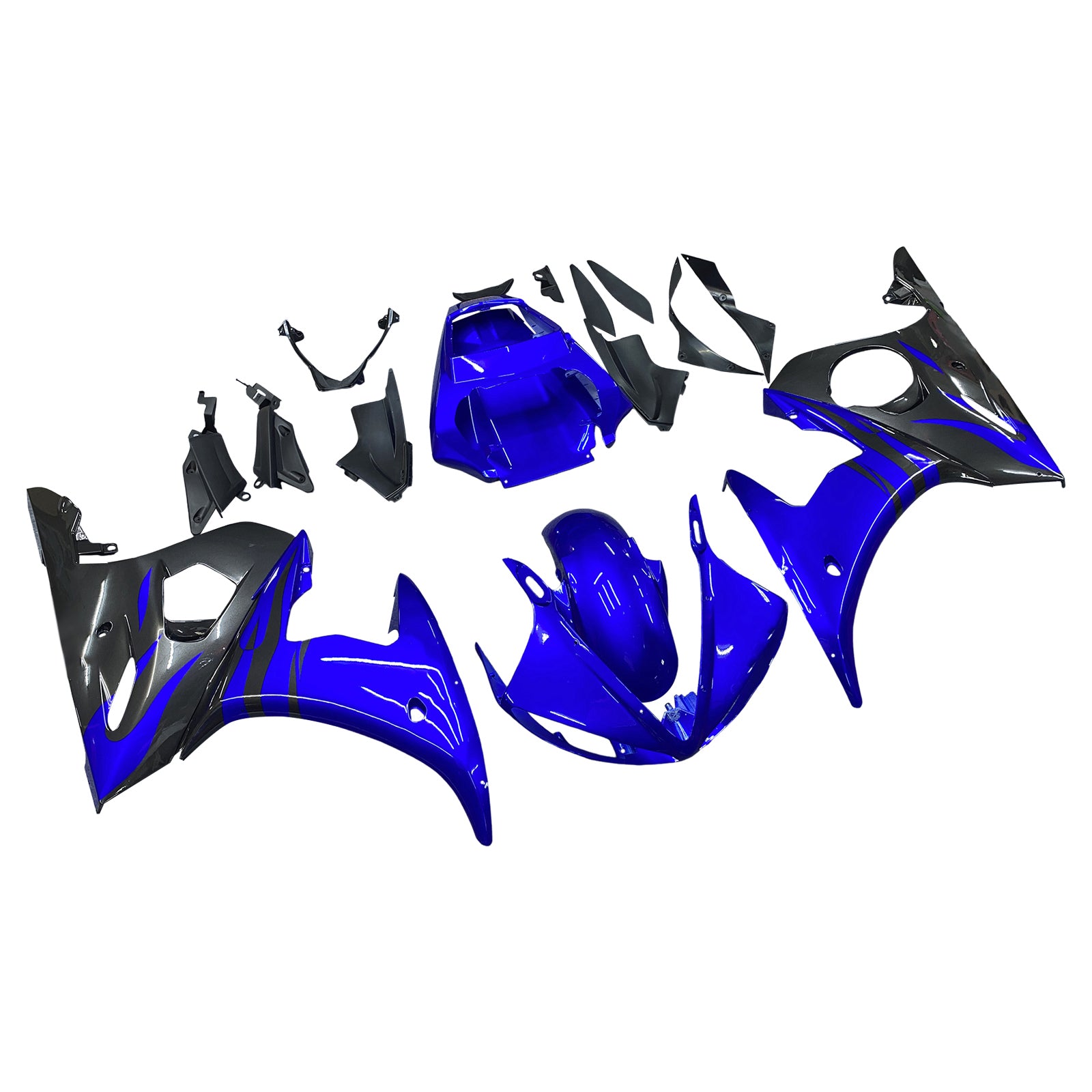 Injection Fairing Kit Bodywork Plastic ABS fit For Yamaha YZF 600 R6 2005