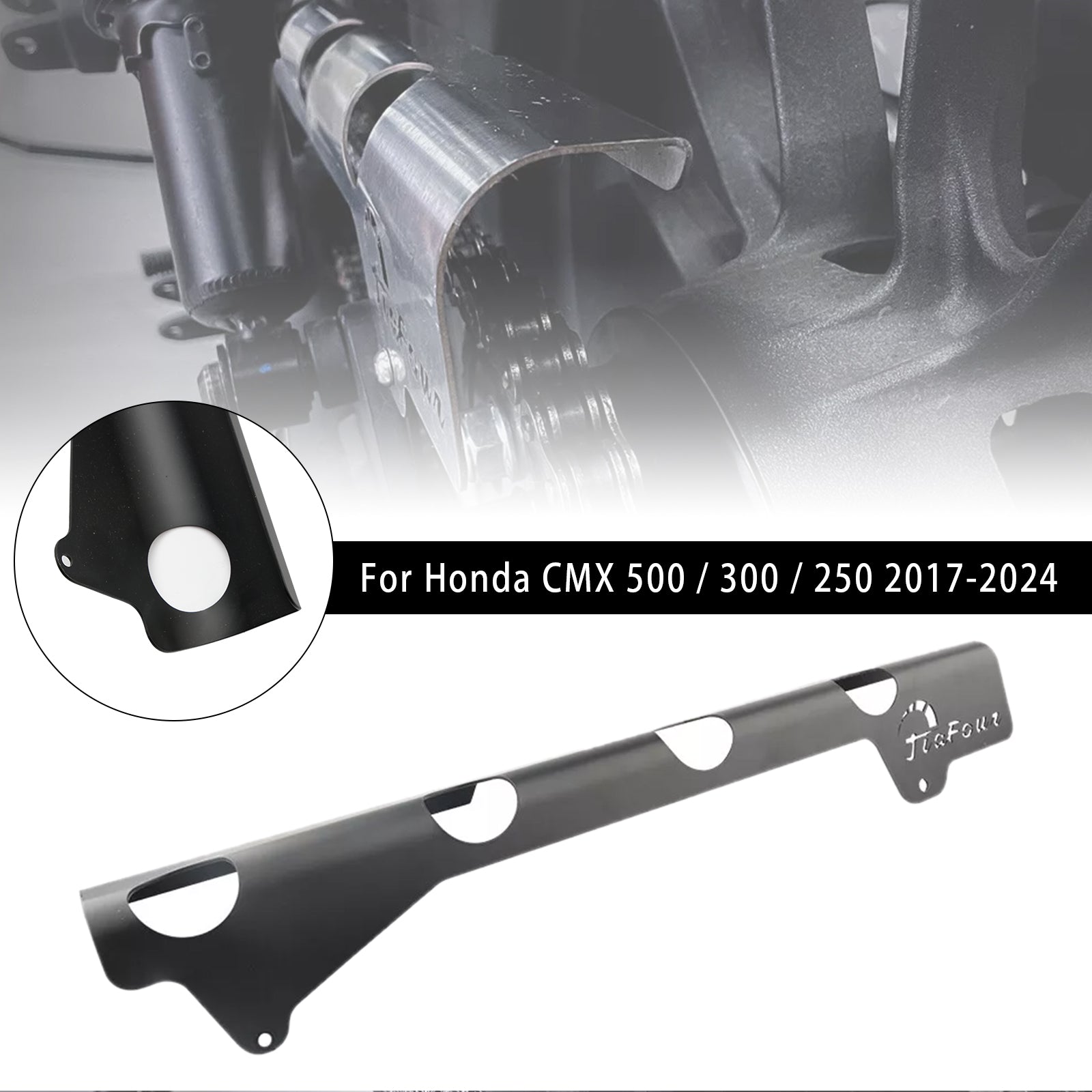 2017-2024 Honda Rebel CL 250 300 500 CM CMX Chain Guard Cover Protector