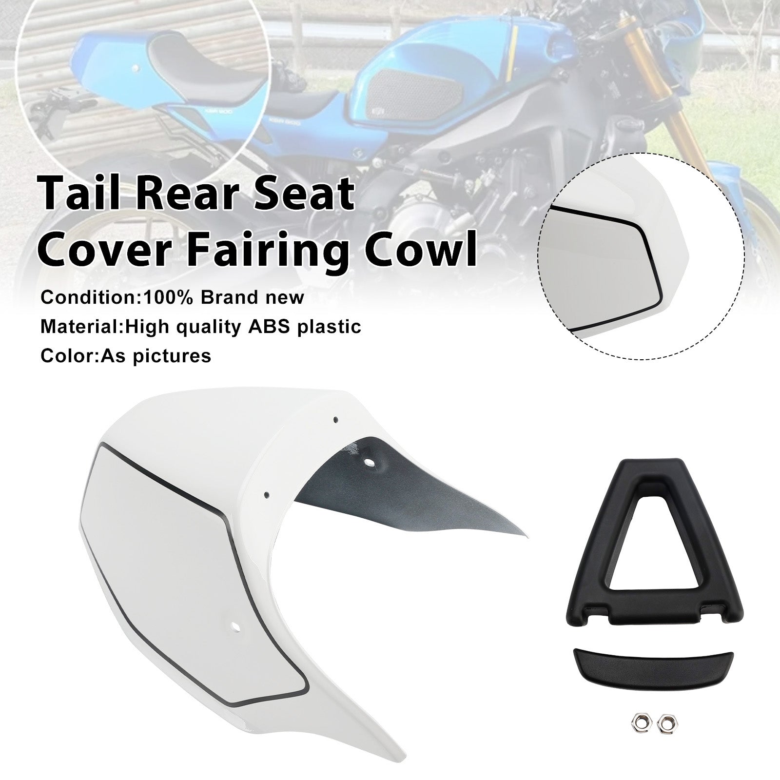 Housse de carénage de siège arrière pour Yamaha XSR900 2022 – 2025