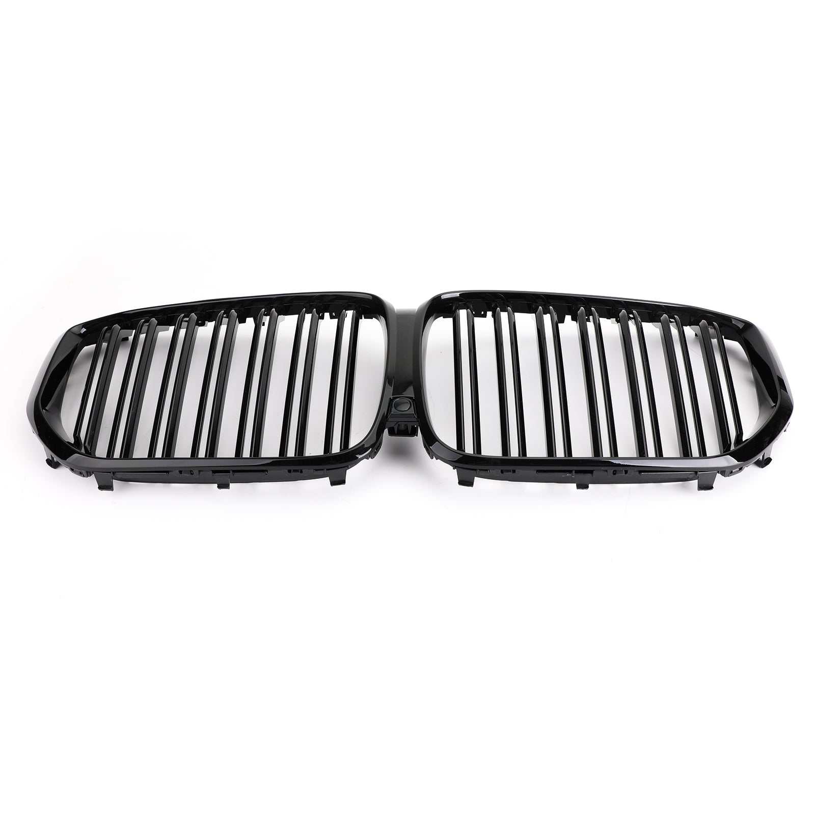 Front nyregitter glans svart grill dual finn for BMW x5 G05 2018-2021
