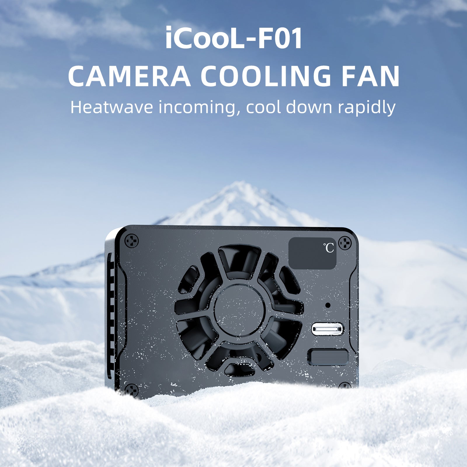 Halfgeleider Camera Radiator Slr Koeler Fan Voor Sony Canon R5/R6/R7/Fuji Xt4