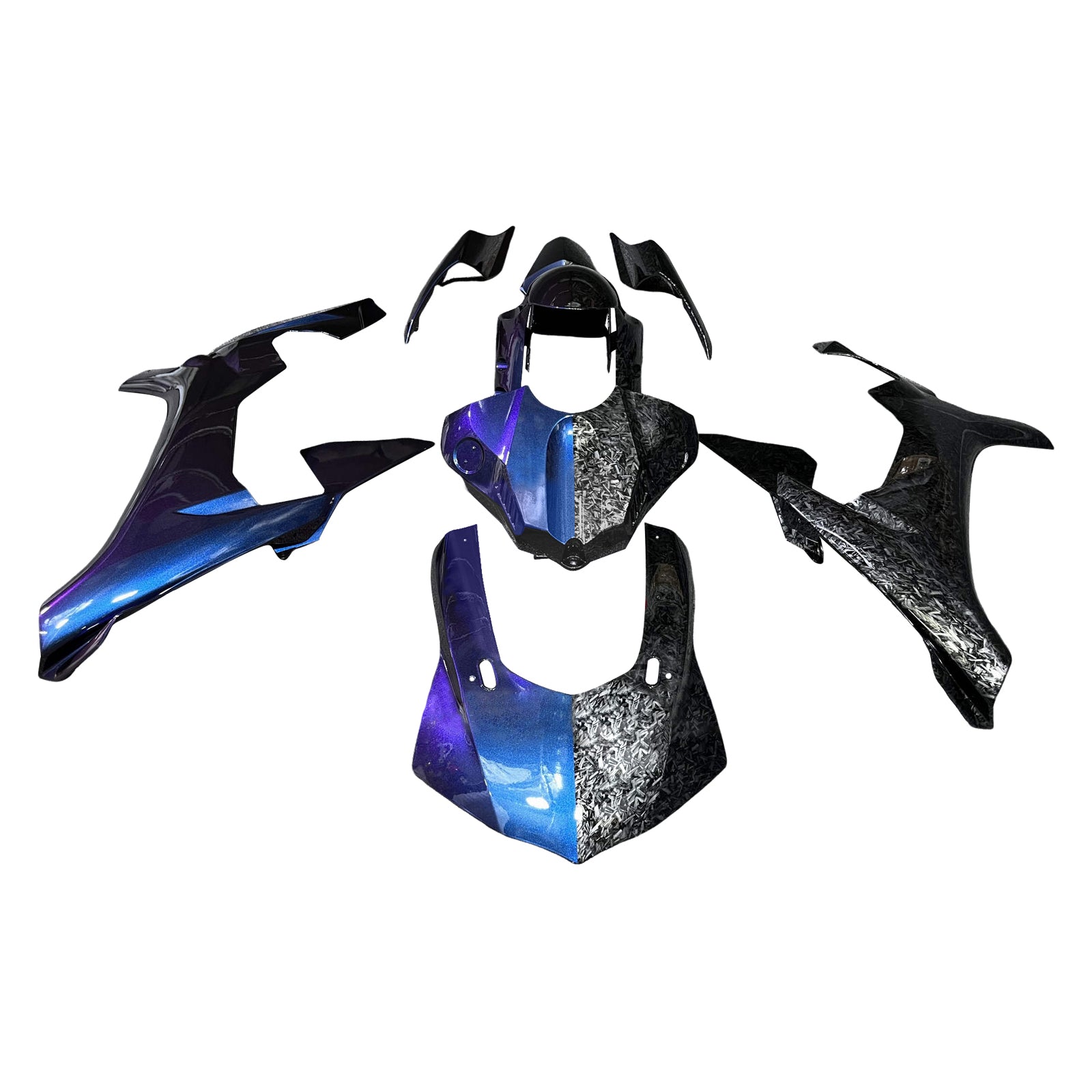 Injection Fairing Kit Bodywork Plastic ABS For Yamaha YZFR1 YZF-R1 2015-2019