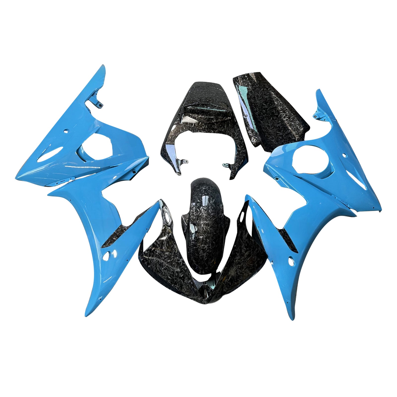 Injection Fairing Kit Bodywork For Yamaha YZFR6 YZF-R6 2005