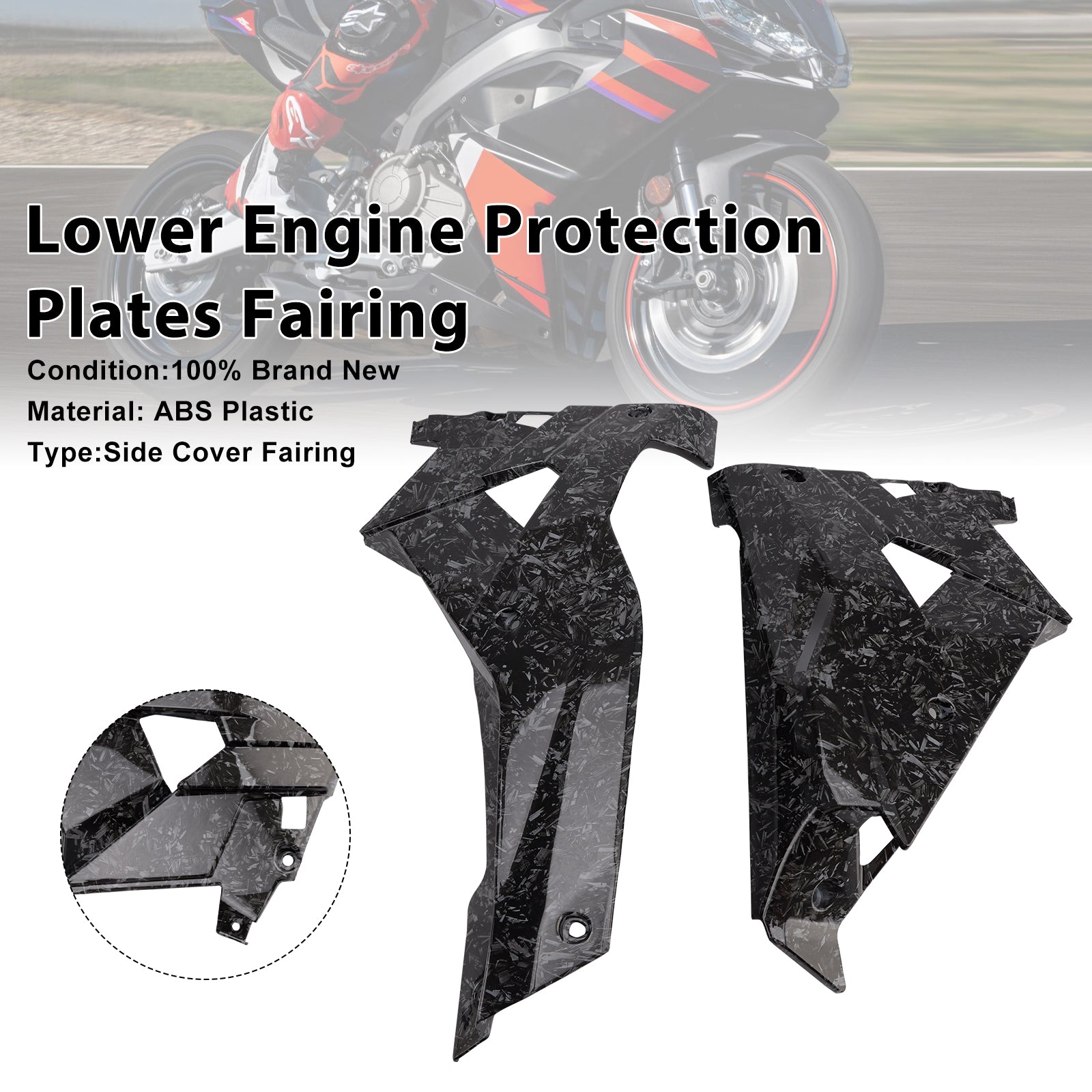 Motor Nedre magepaneler Guard Fairing for Aprilia RS457 RS 457 2024-2025