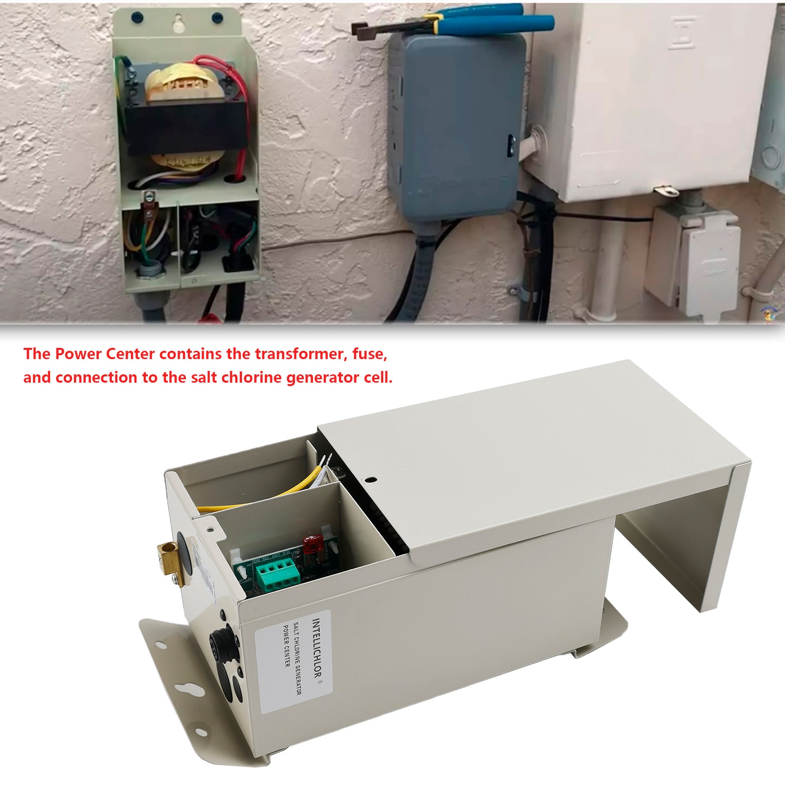 520556 Power Center for Pentair Intellichlor IC20 IC40 IC60 Generátor chlóru