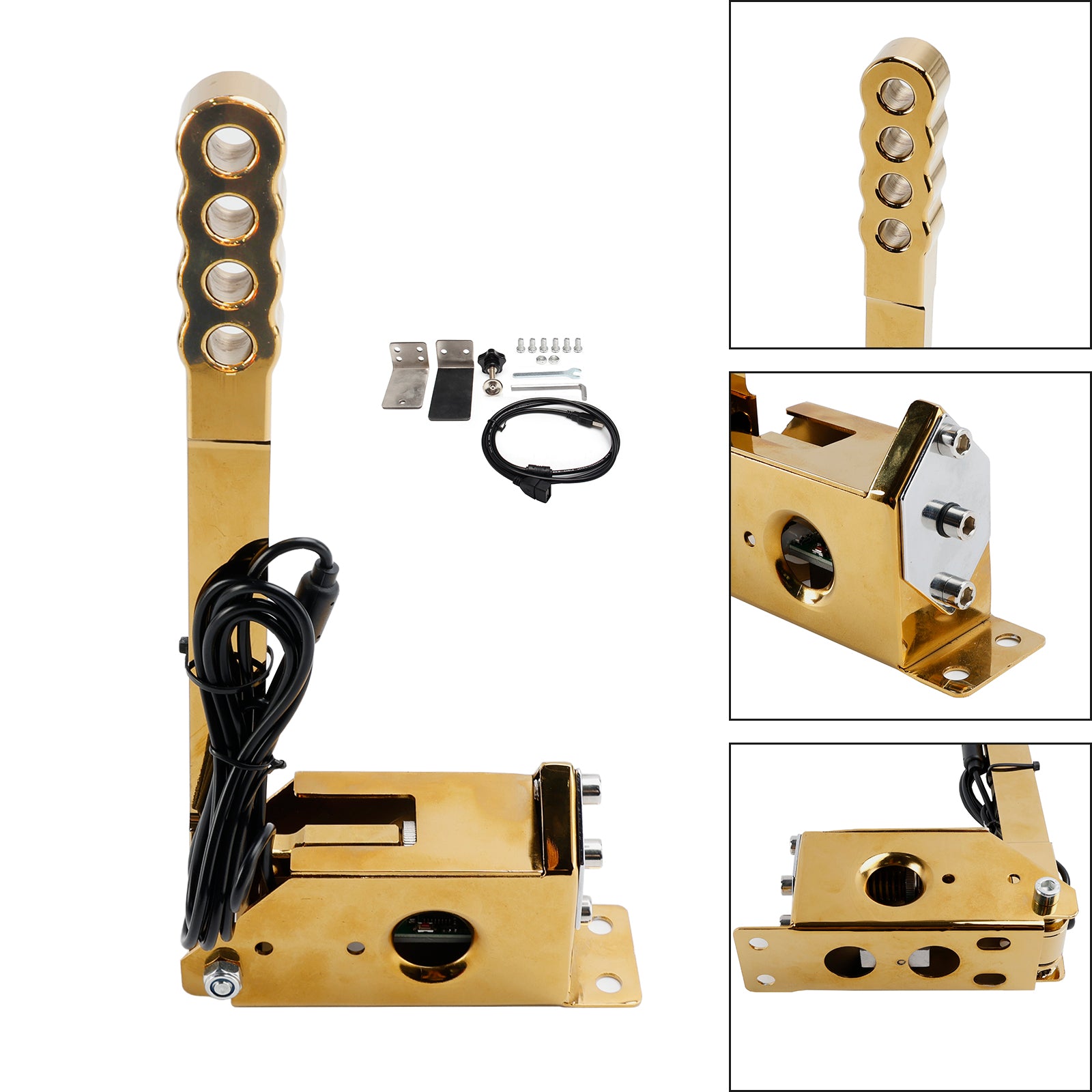 Pre závodné hry G25/G27/G29/T300/T500 pre ASSETTO PC 14BIT SIM USB RANGRAKE BRAKE