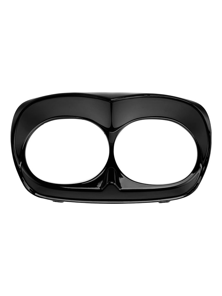 Dual Headlight Trim Bezel Cover Fairing For Road Glide 1998-2013