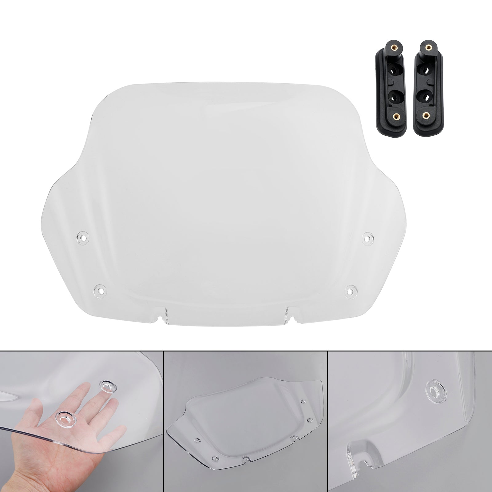 2023-2024 Touring Street Glide CVO 117 121 Windshield WindScreen w/ Bracket