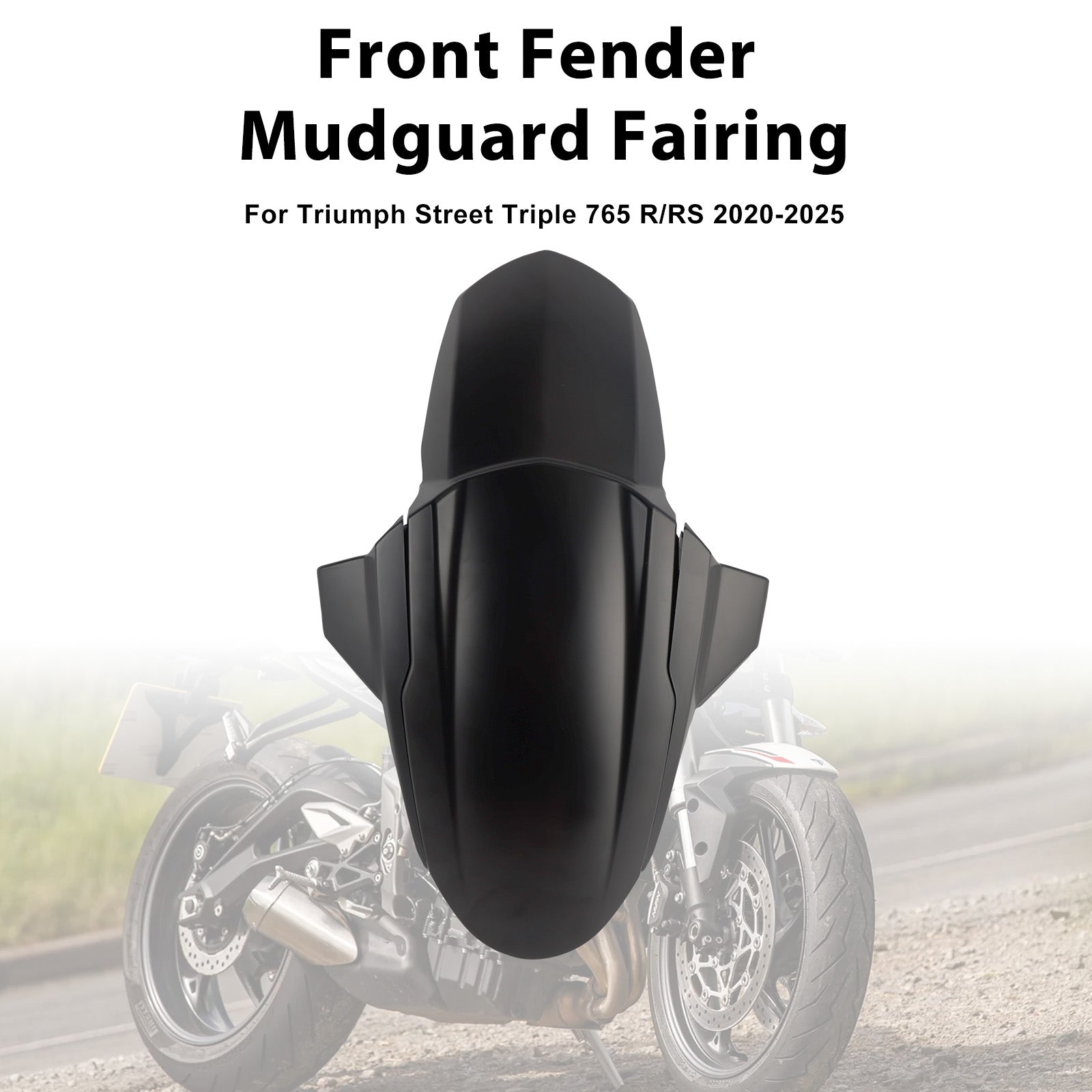 Carénage de garde-boue avant Street Triple 765 R RS 2020-2025