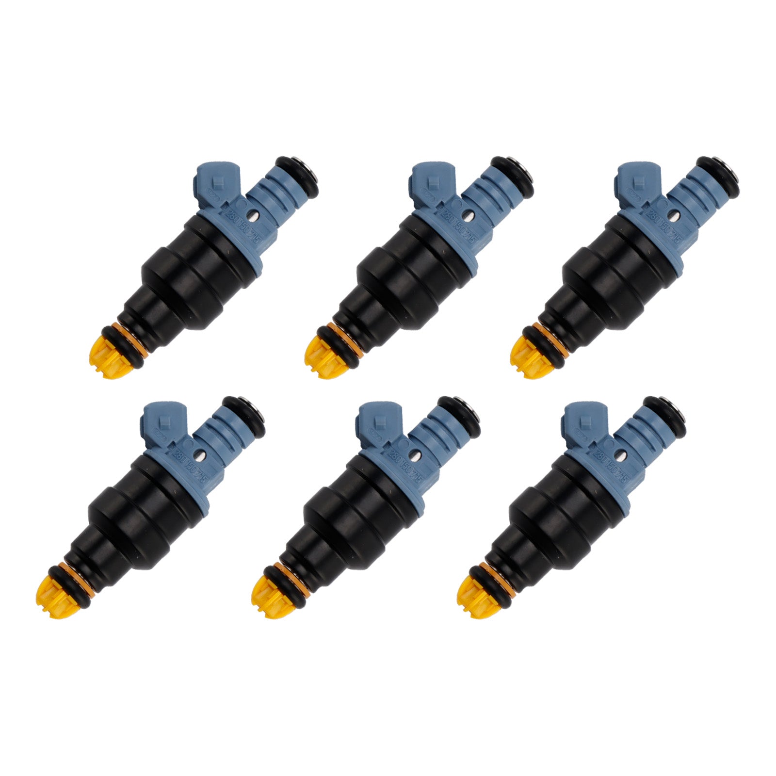 6Pcs Fuel Injector For BMW 3 Series E30 E36 2.5L 1.8L 87-97 Ford 0280150715