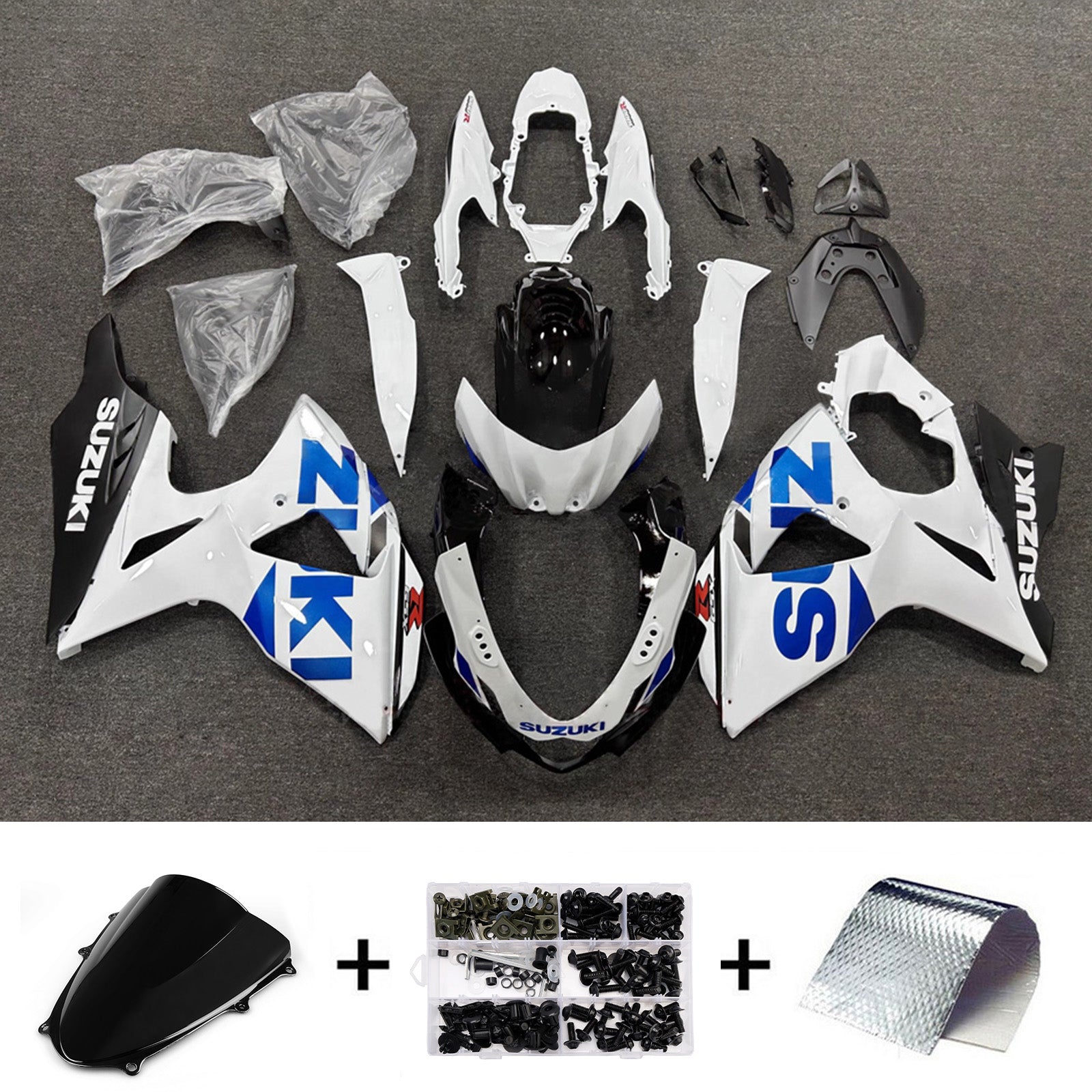 Injection Fairing Kit Bodywork Plastic ABS For Suzuki GSXR1000 2009-2016 K9