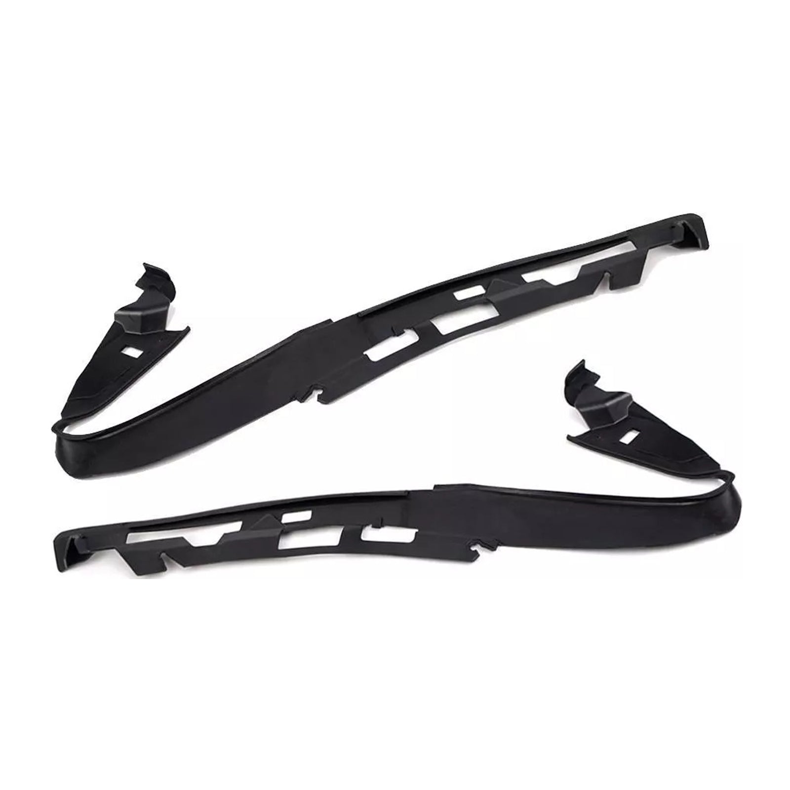 2PCS Front Bumper Headlight Lower Molding Trim For BMW 5 Series F10 F18 10-14