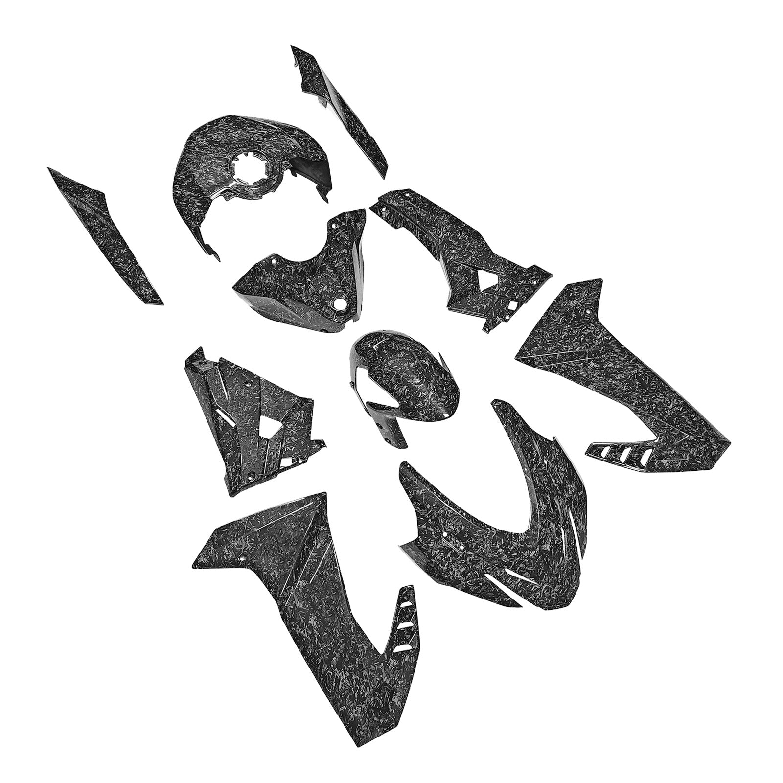 Vstrekovanie ABS Plastic Bodywork Súprava pre apríl RS457 2024-2025 02#